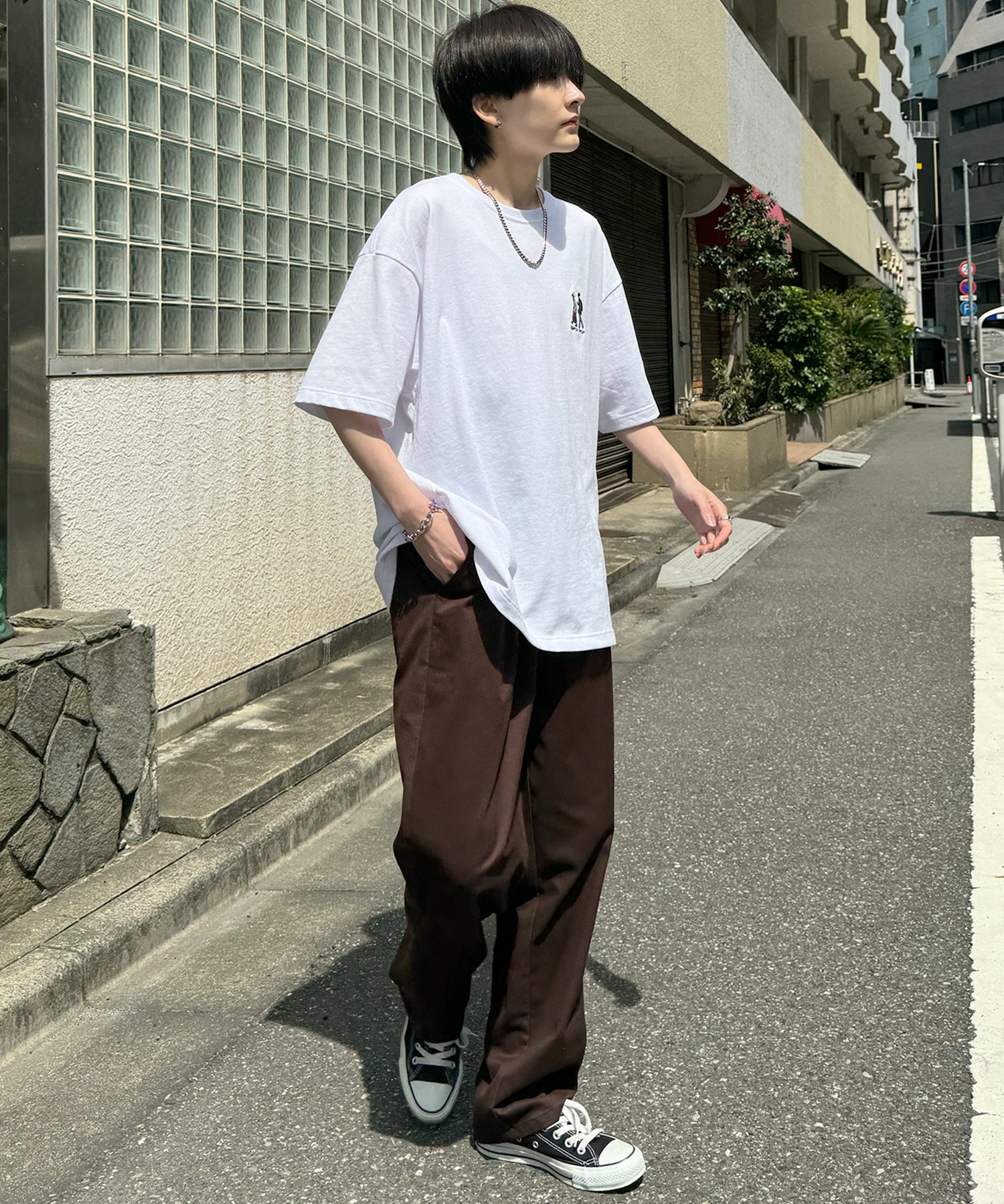 25SS ワイドテーパード リラックスイージー シェフパンツ