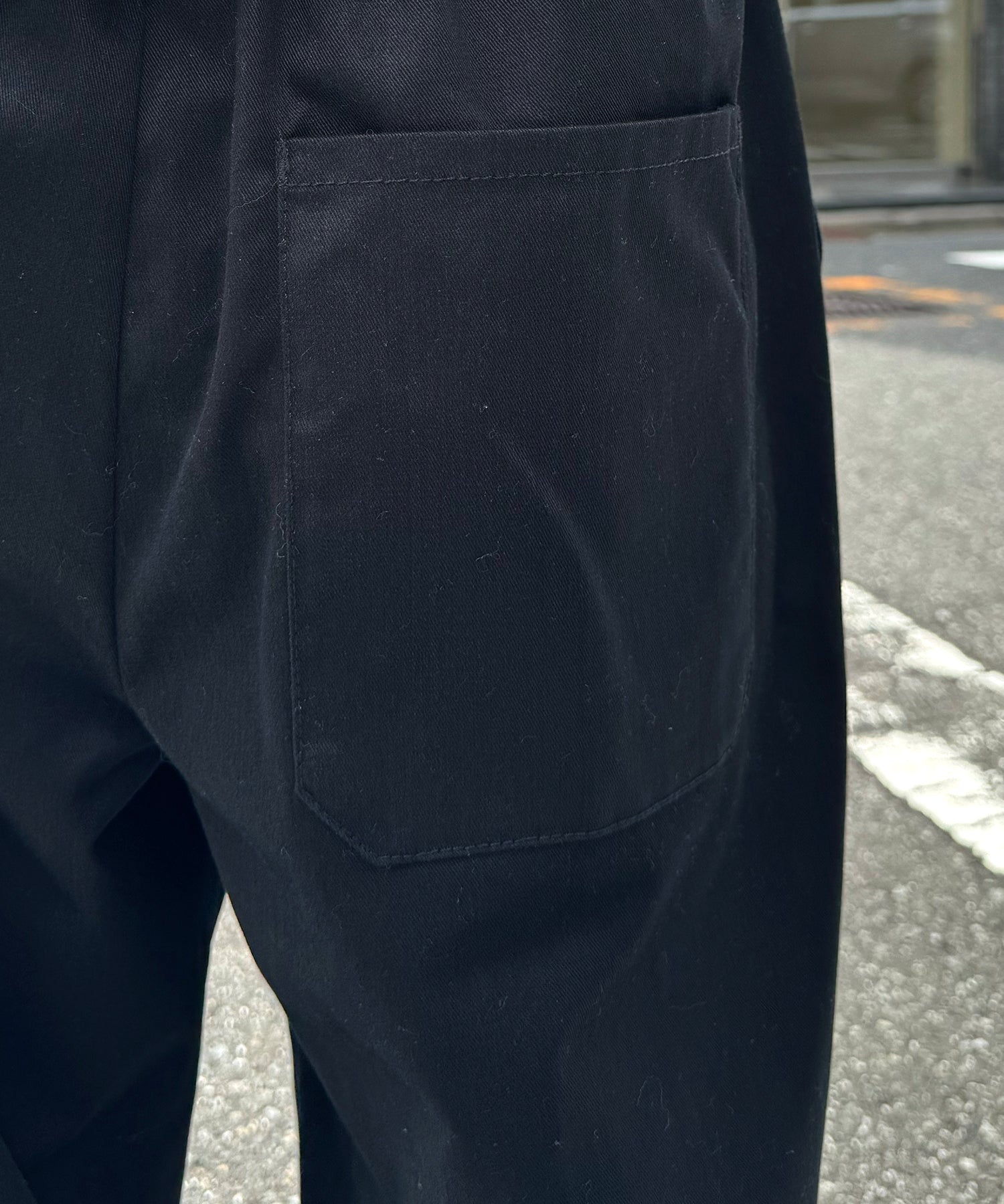 25SS ワイドテーパード リラックスイージー シェフパンツ