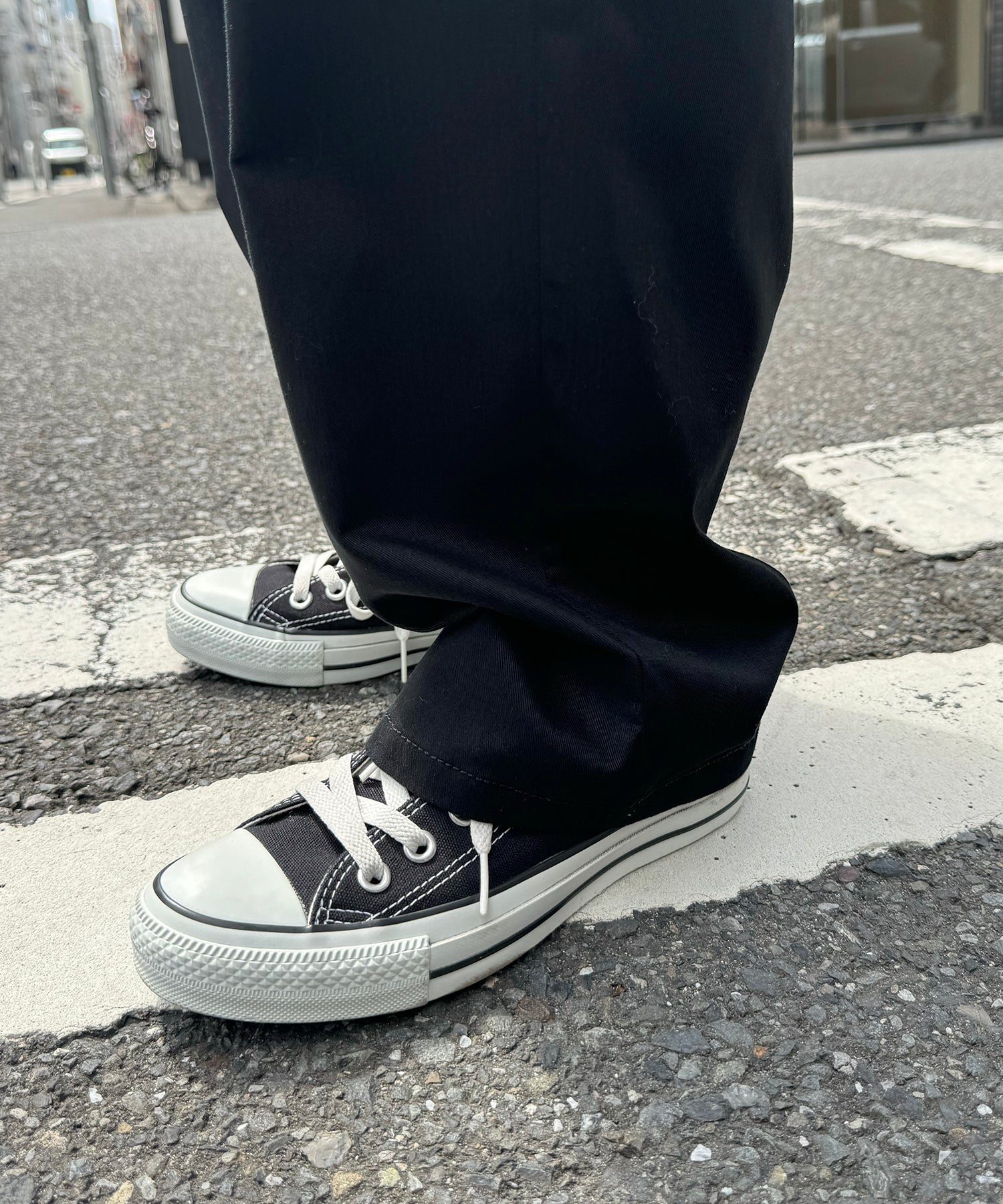 25SS ワイドテーパード リラックスイージー シェフパンツ