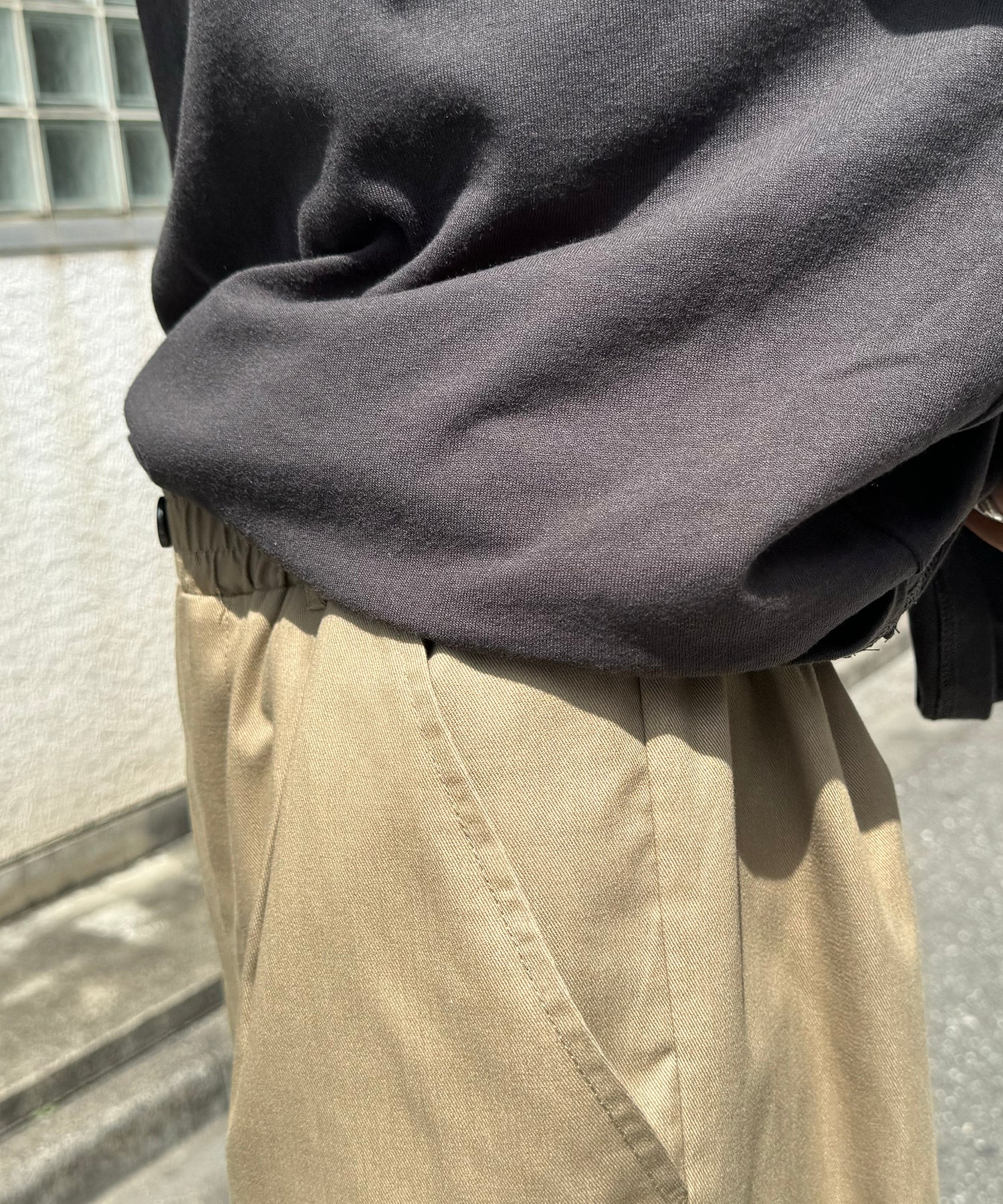 25SS ワイドテーパード リラックスイージー シェフパンツ