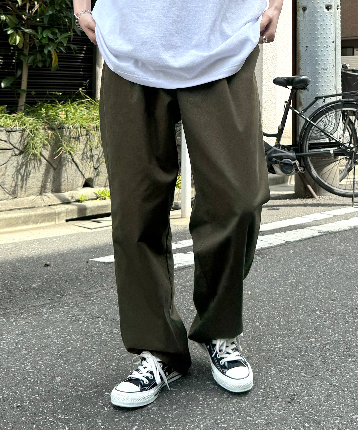 25SS ワイドテーパード リラックスイージー シェフパンツ