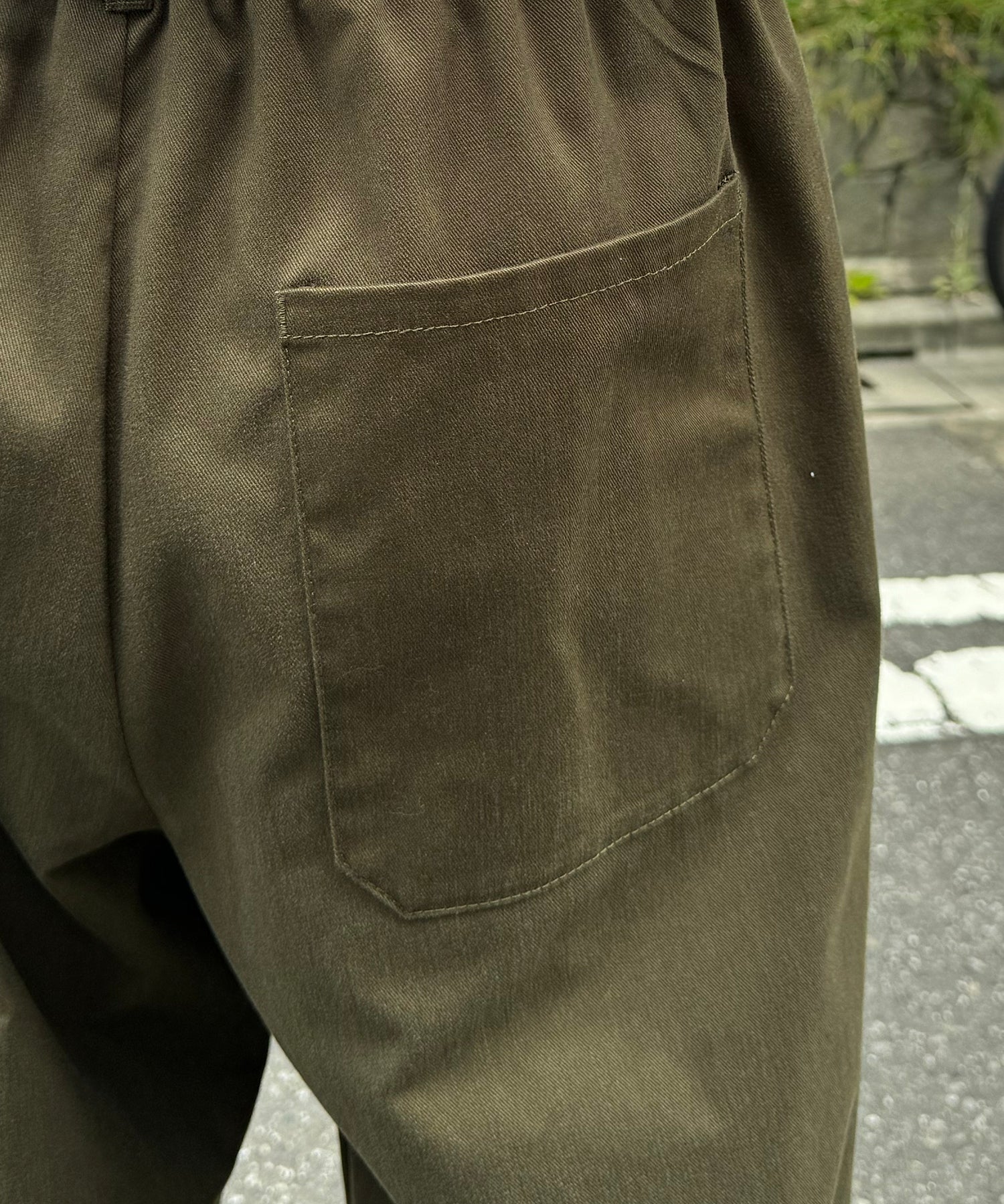 25SS ワイドテーパード リラックスイージー シェフパンツ