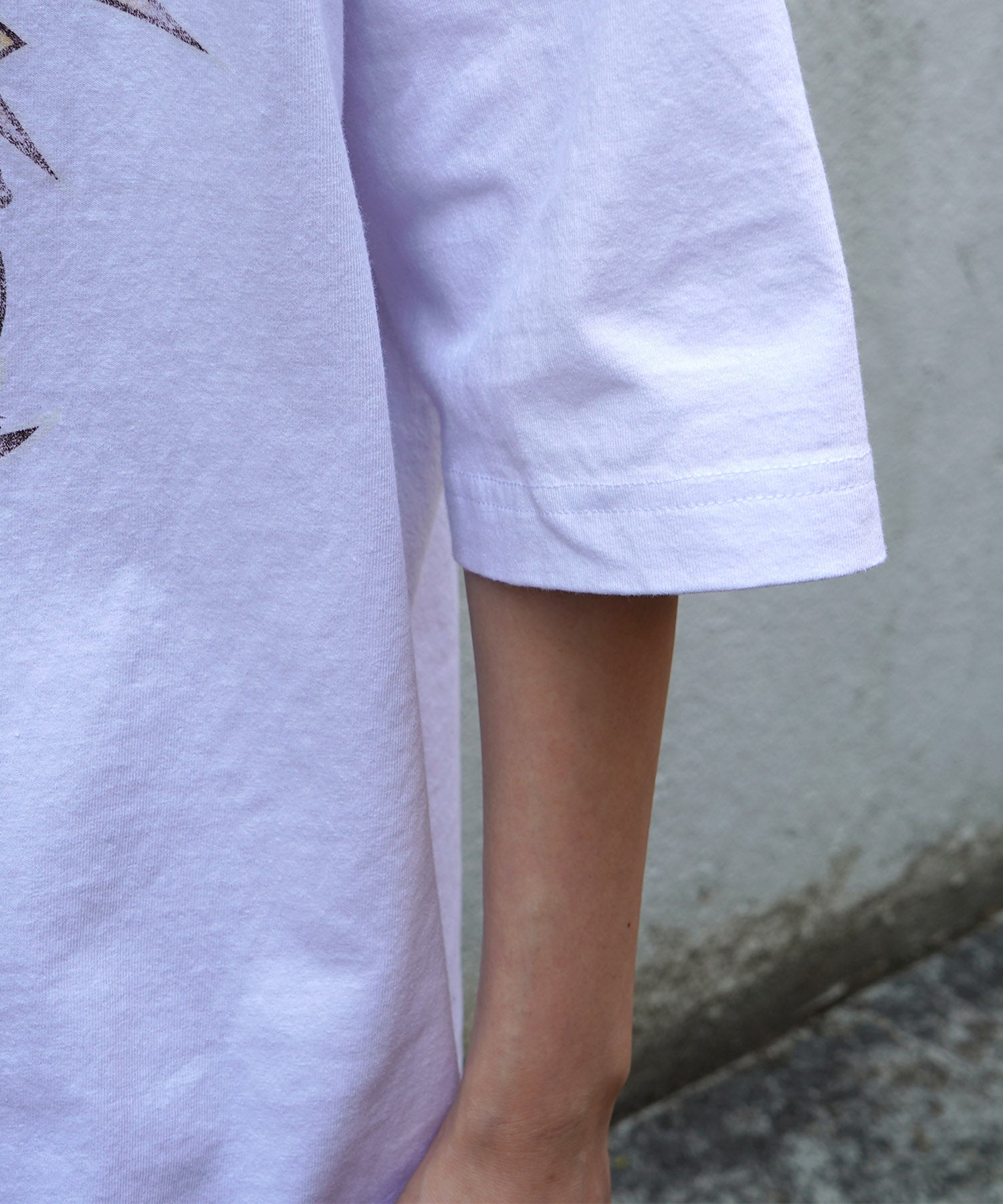 25SS バイク ヴィンテージライク ピグメント加工 アメカジ風 レトロプリント ロックTシャツ