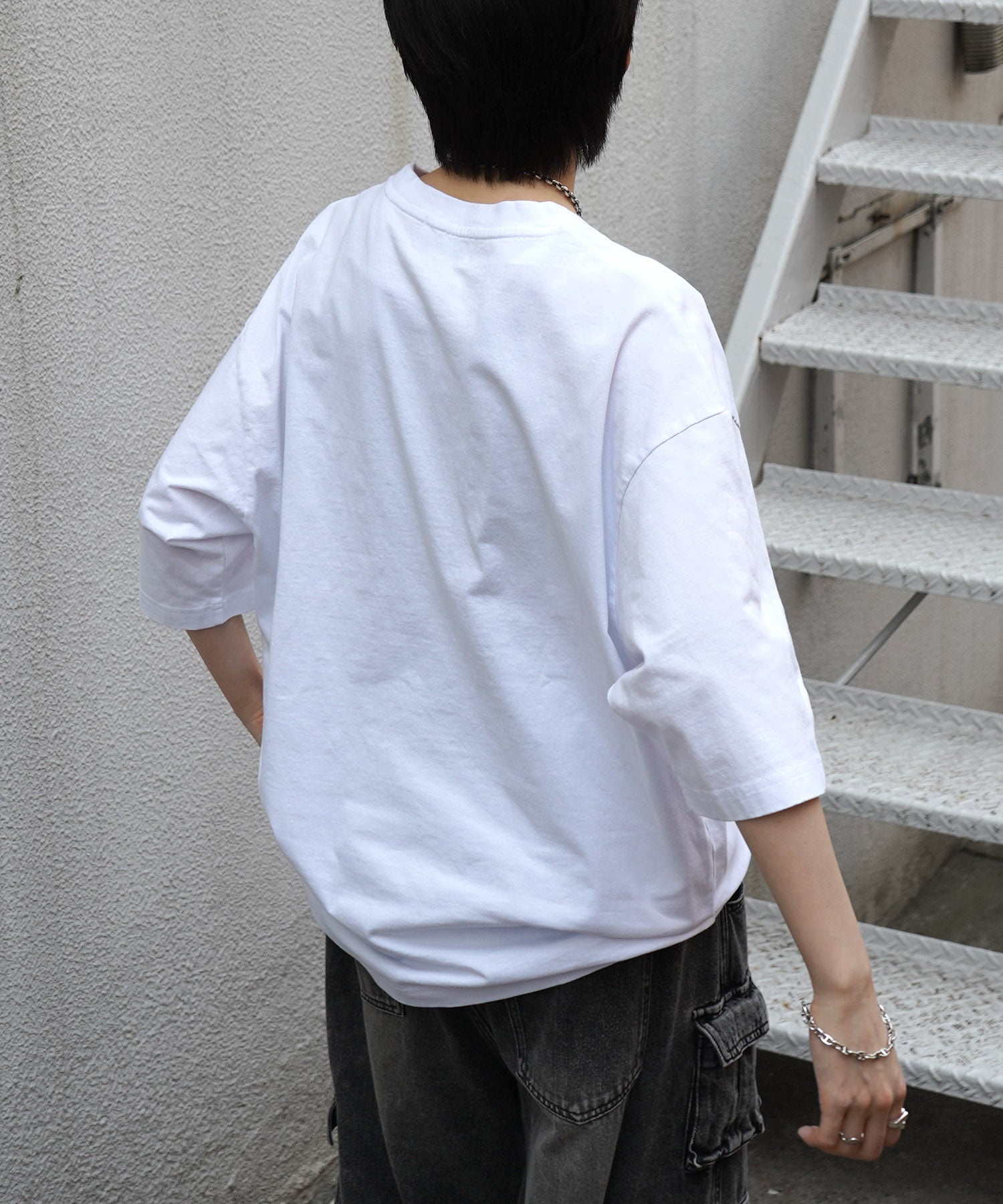 25SS アメリカン ヴィンテージライク ピグメント加工 アメカジ風 レトロプリント ロックTシャツ