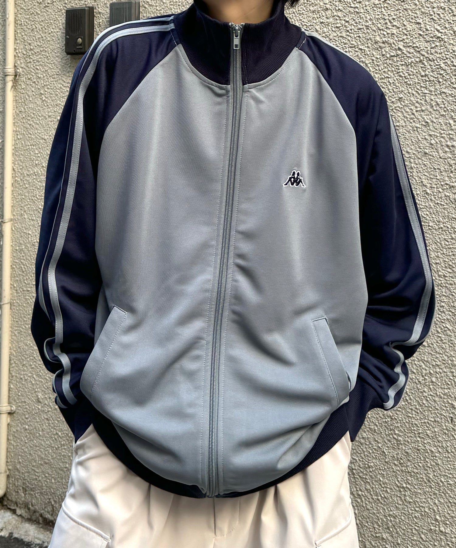 24AW 新色追加 【KAPPA】WEB限定 袖ラインジャージ トラックジャケット