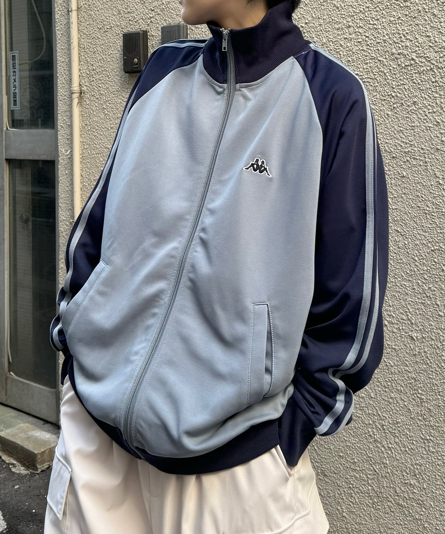 24AW 新色追加 【KAPPA】WEB限定 袖ラインジャージ トラックジャケット