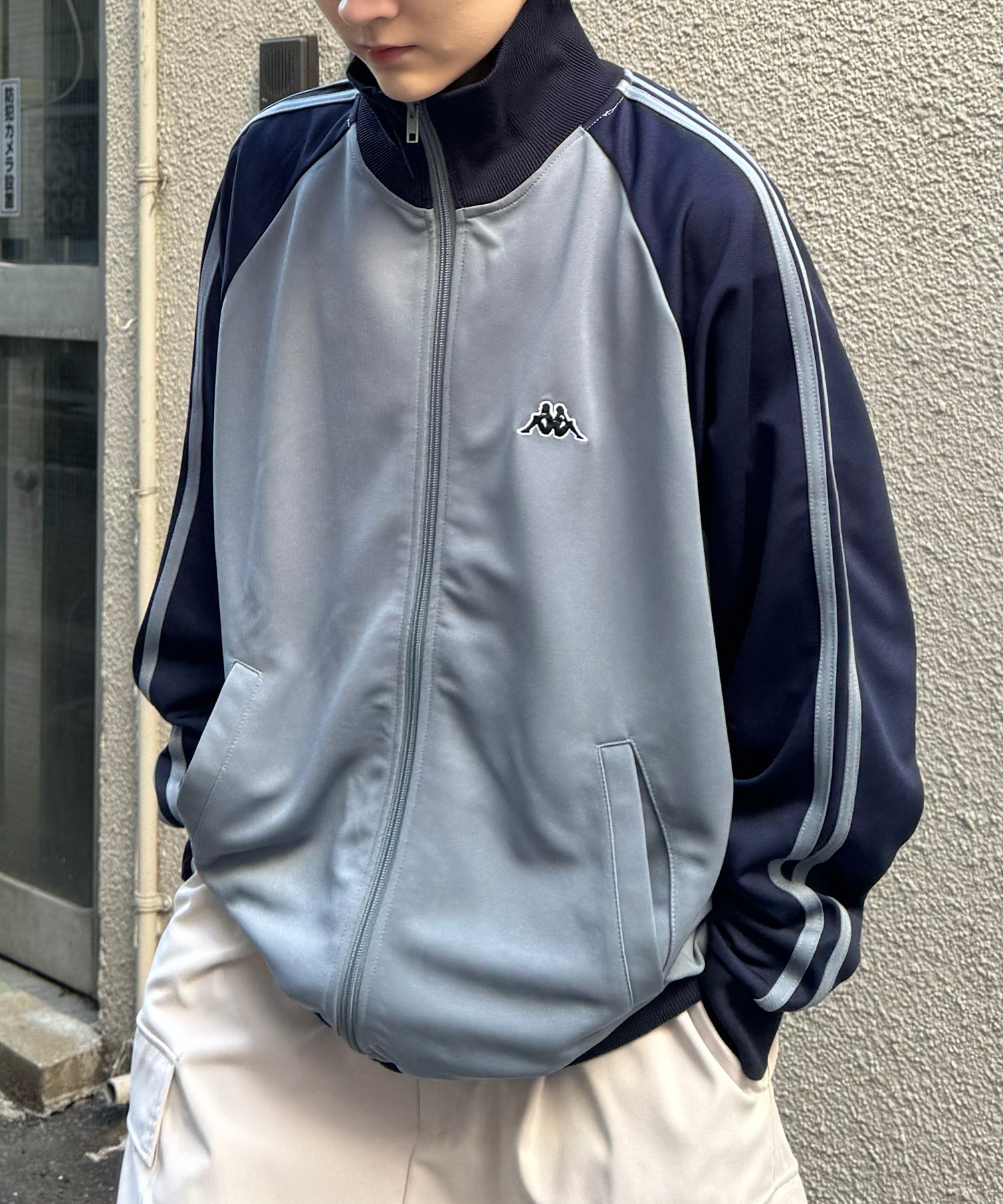 24AW 新色追加 【KAPPA】WEB限定 袖ラインジャージ トラックジャケット