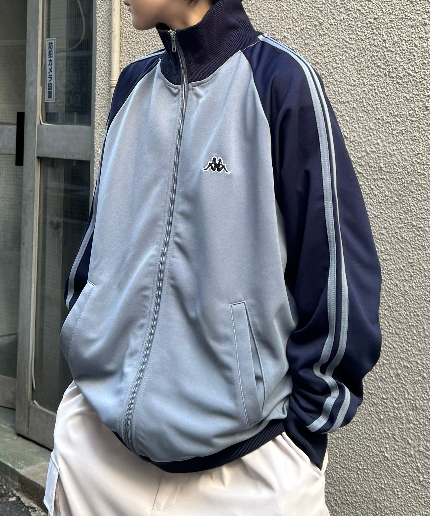 24AW 新色追加 【KAPPA】WEB限定 袖ラインジャージ トラックジャケット