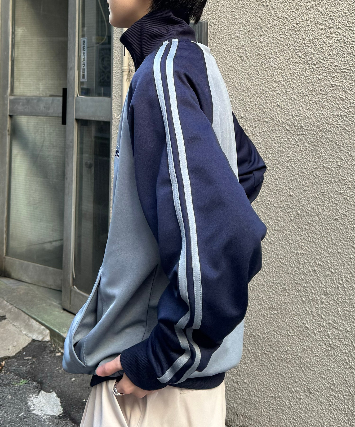 24AW 新色追加 【KAPPA】WEB限定 袖ラインジャージ トラックジャケット