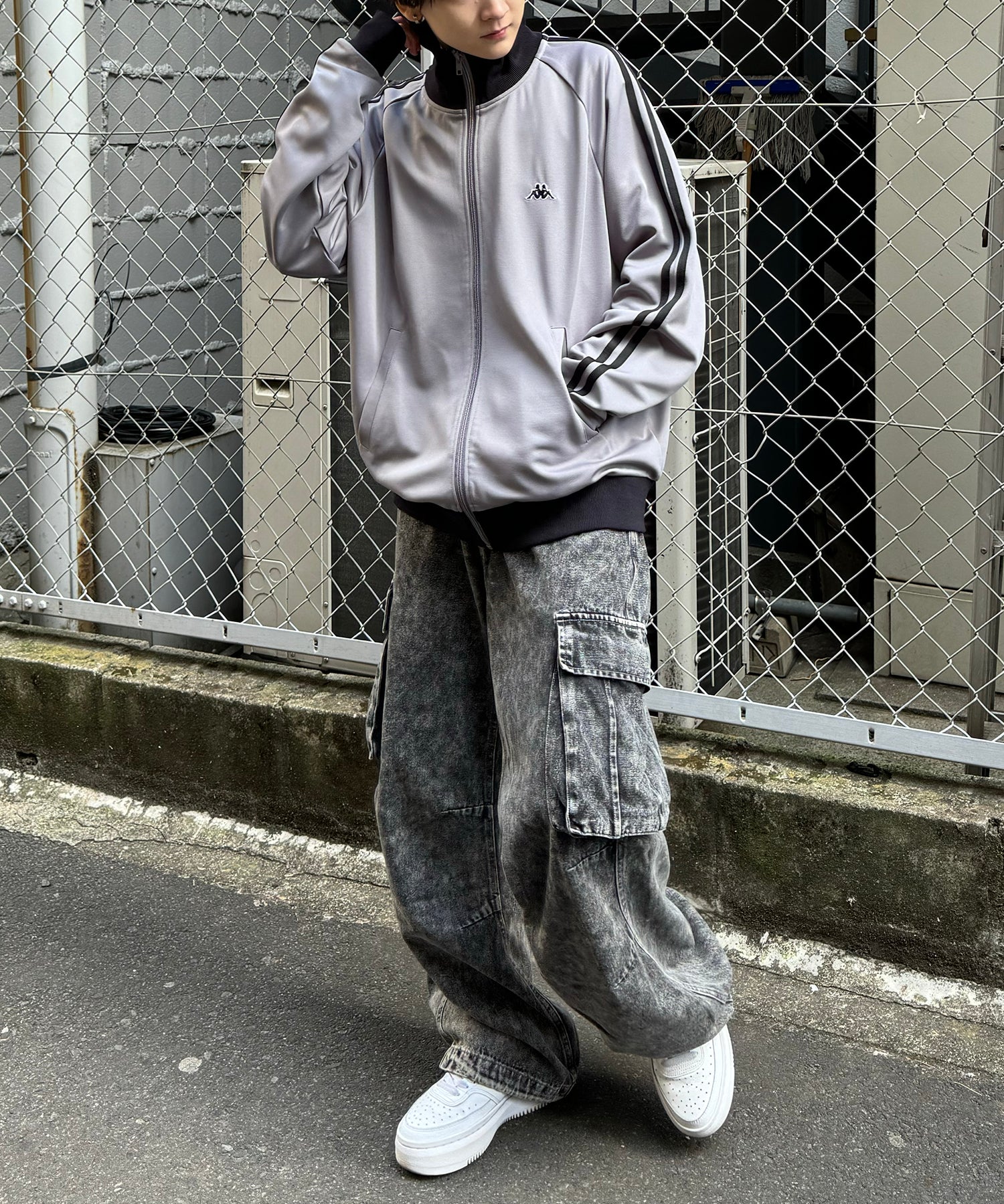 24AW 新色追加 【KAPPA】WEB限定 袖ラインジャージ トラックジャケット