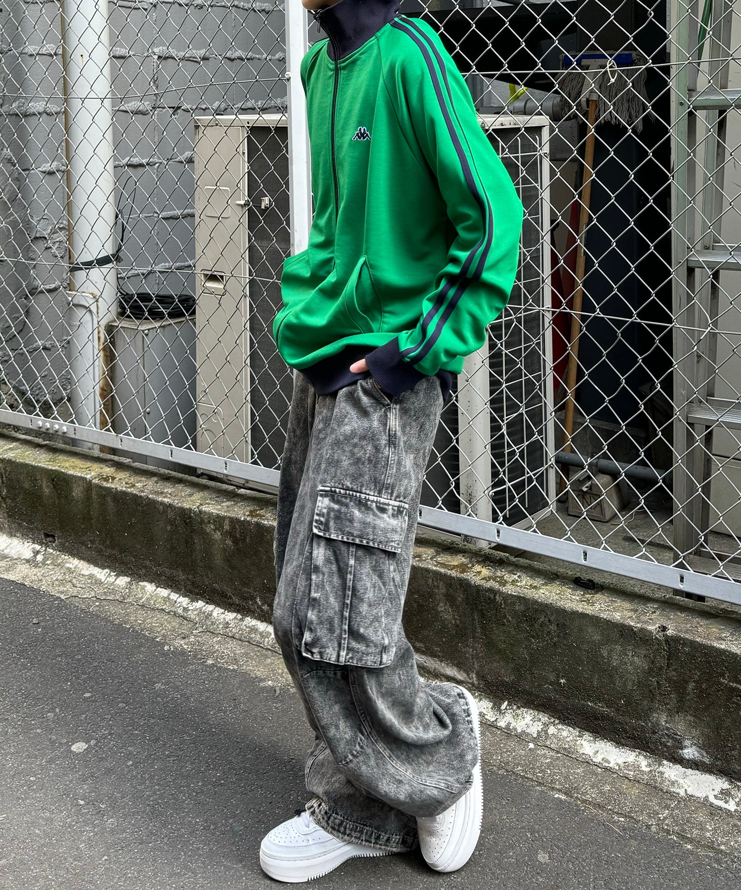 24AW 新色追加 【KAPPA】WEB限定 袖ラインジャージ トラックジャケット