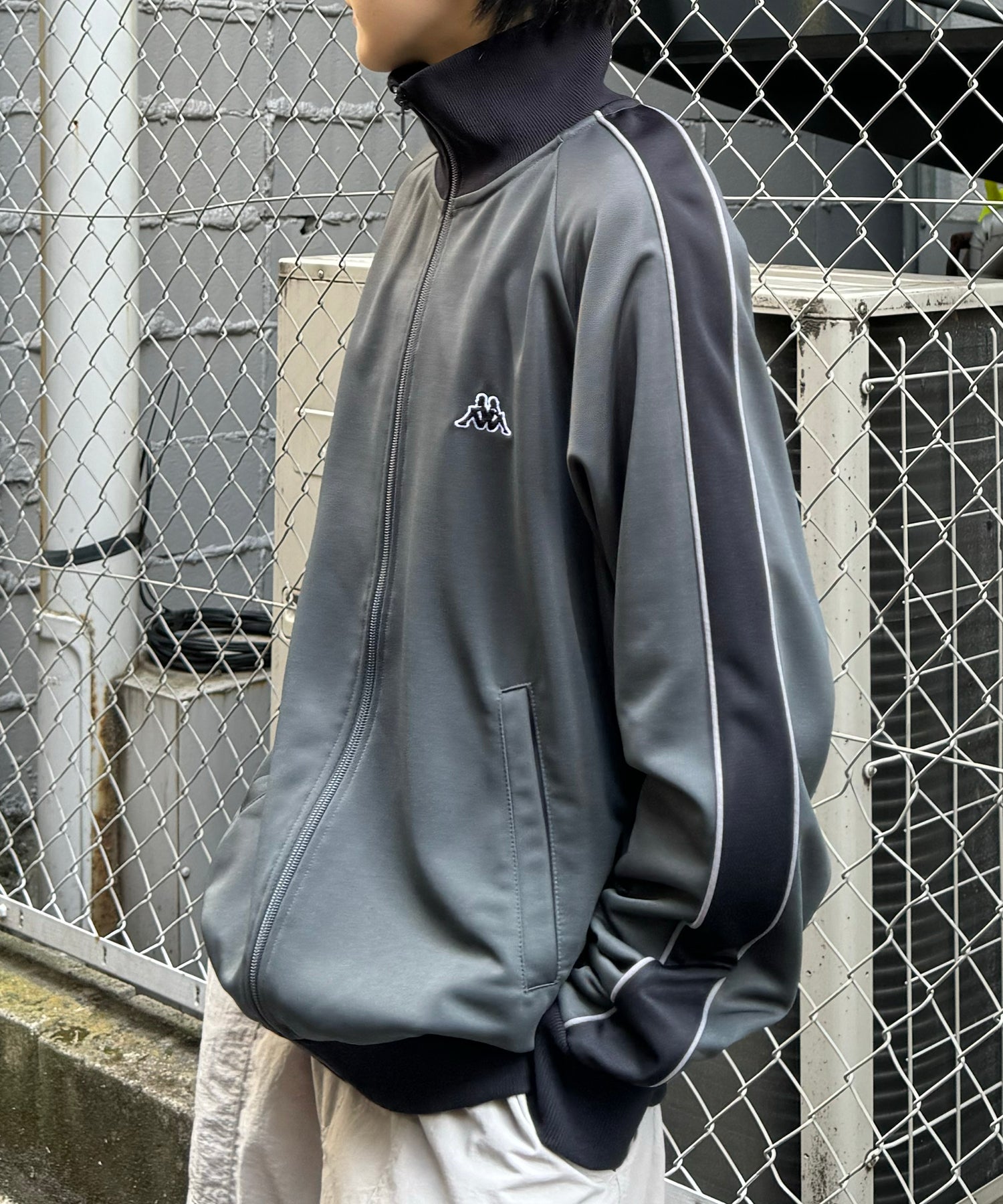 24AW 新色追加 【KAPPA】WEB限定 袖ラインジャージ トラックジャケット
