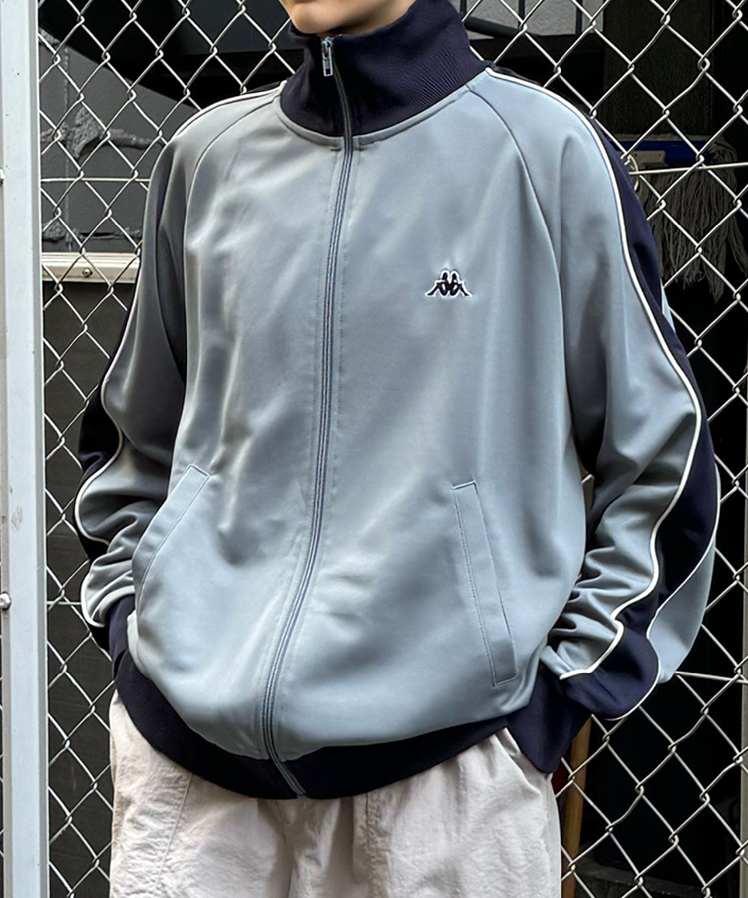 24AW 新色追加 【KAPPA】WEB限定 袖ラインジャージ トラックジャケット