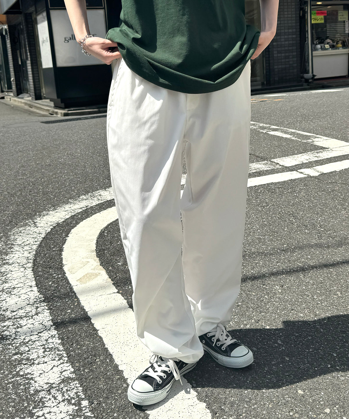 25SS ワイドテーパード リラックスイージー カラーシェフパンツ