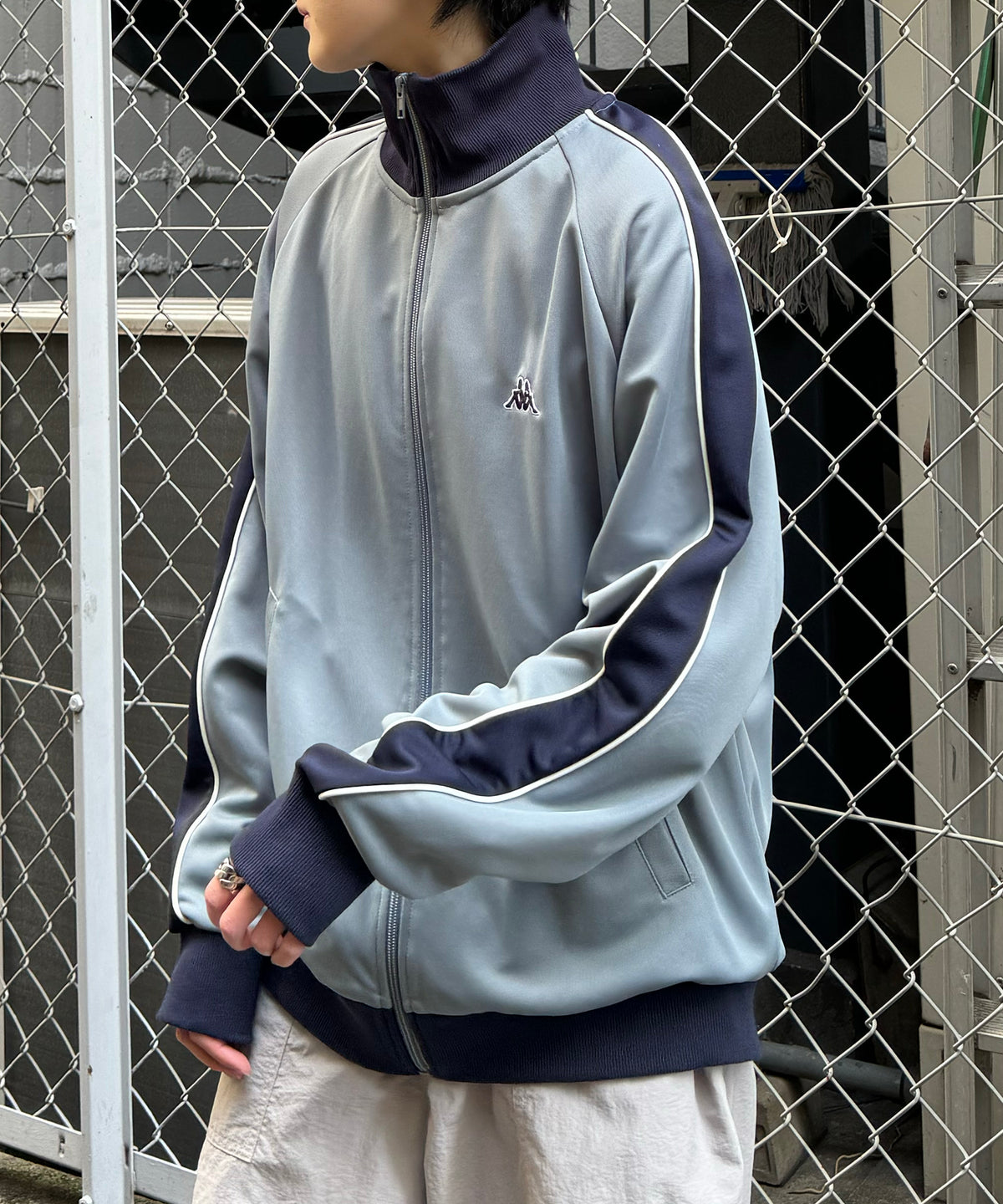 24AW 新色追加 【KAPPA】WEB限定  袖ラインジャージ トラックジャケット