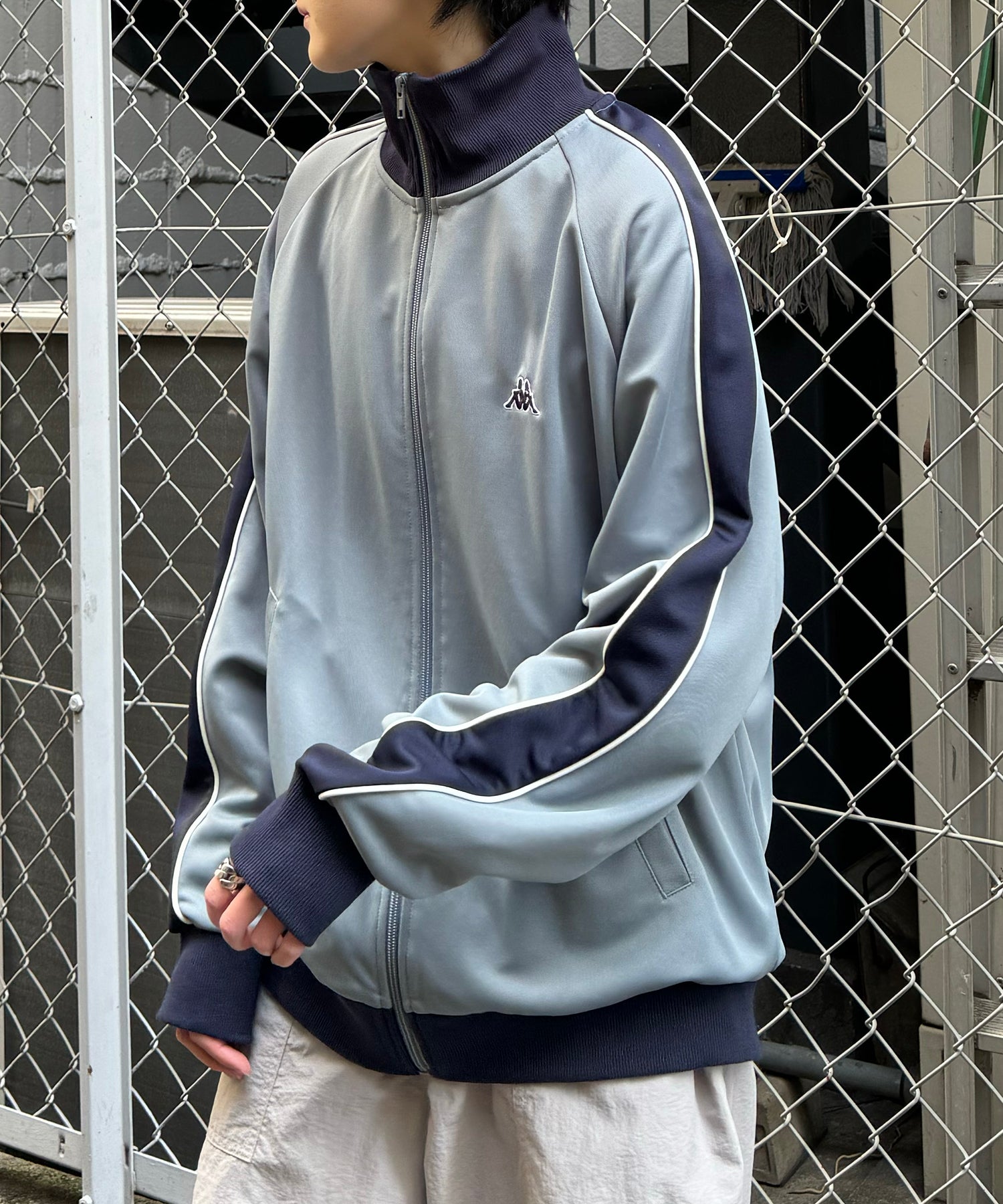 24AW 新色追加 【KAPPA】WEB限定 袖ラインジャージ トラックジャケット