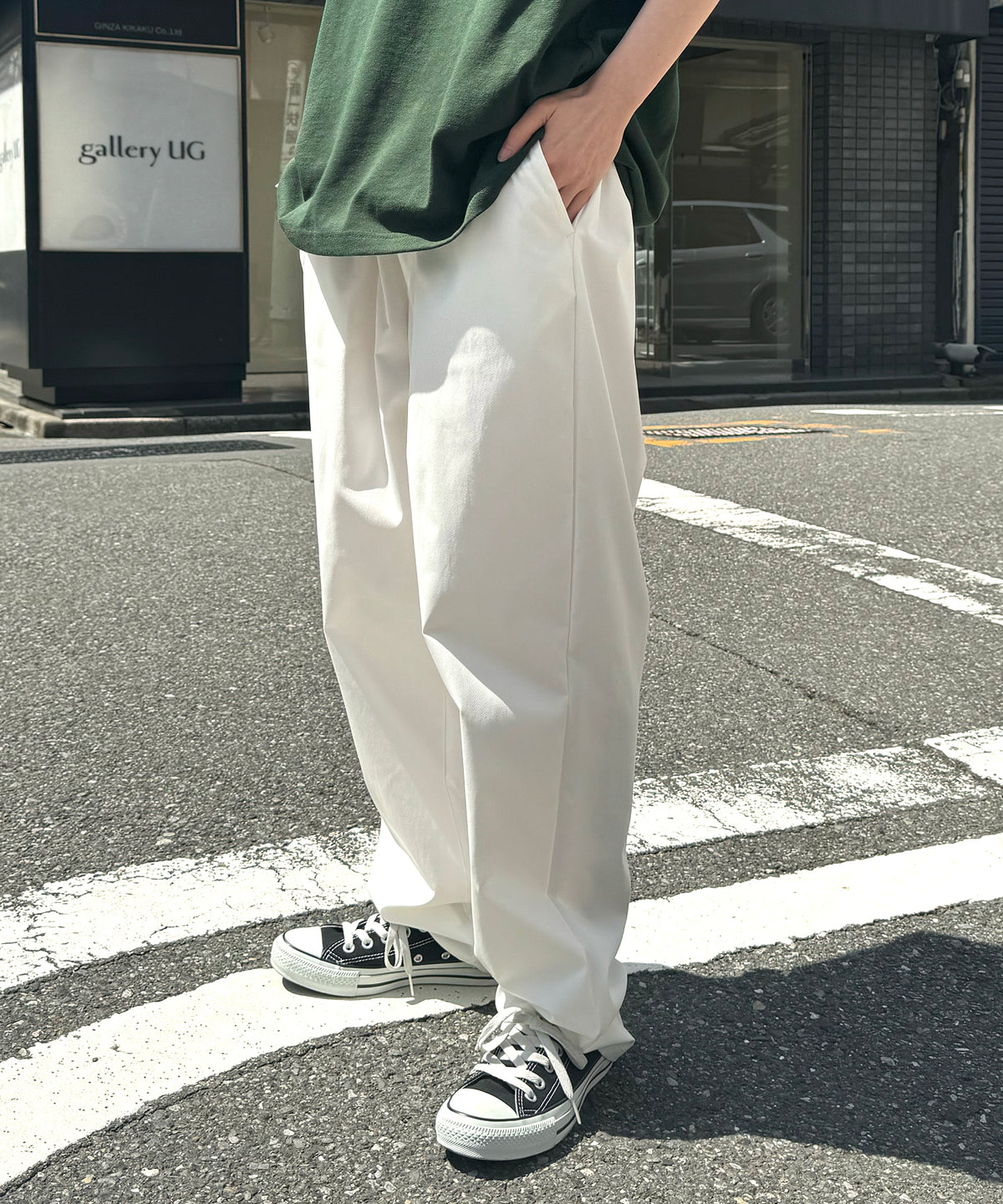 25SS ワイドテーパード リラックスイージー カラーシェフパンツ