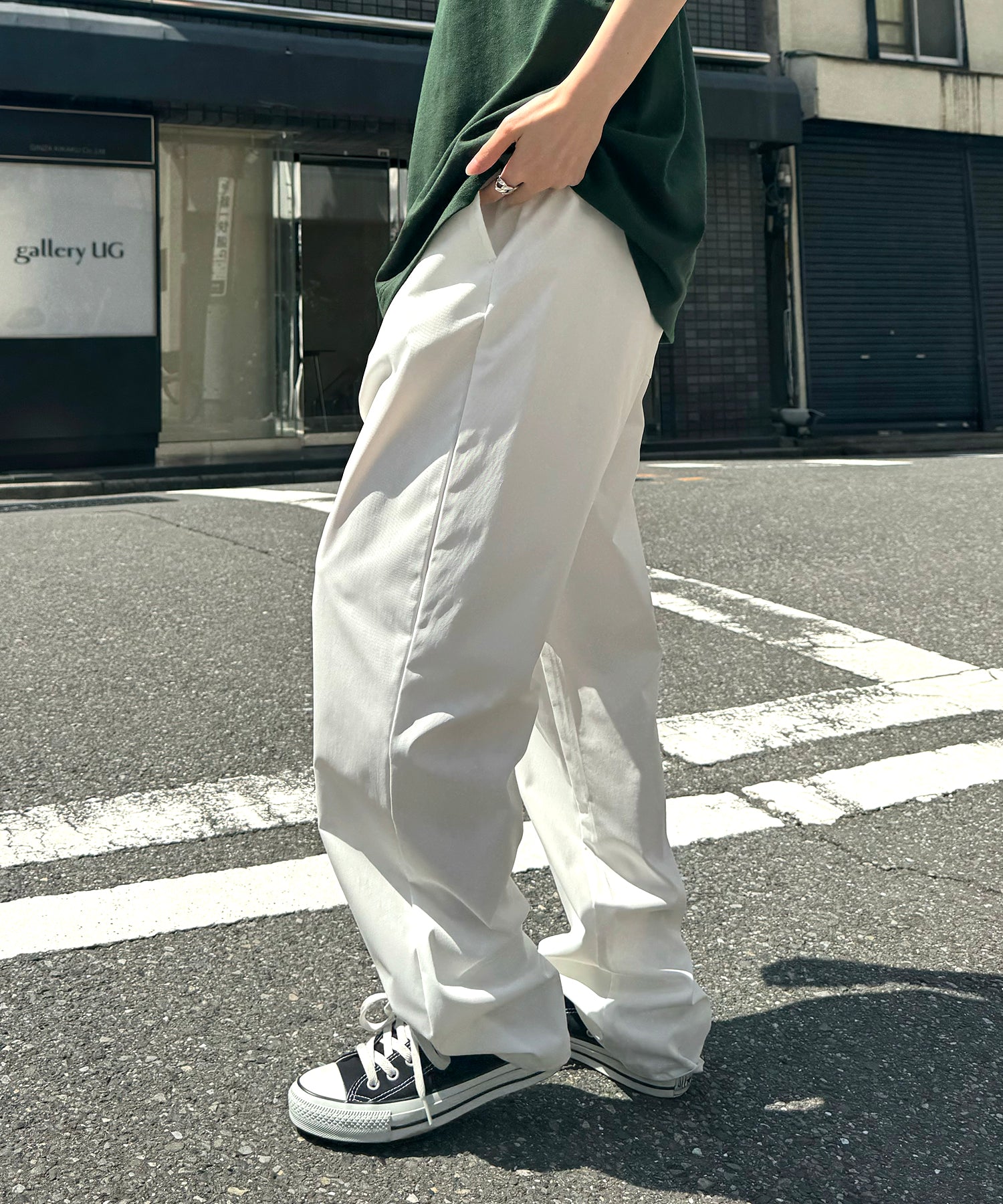 25SS ワイドテーパード リラックスイージー カラーシェフパンツ