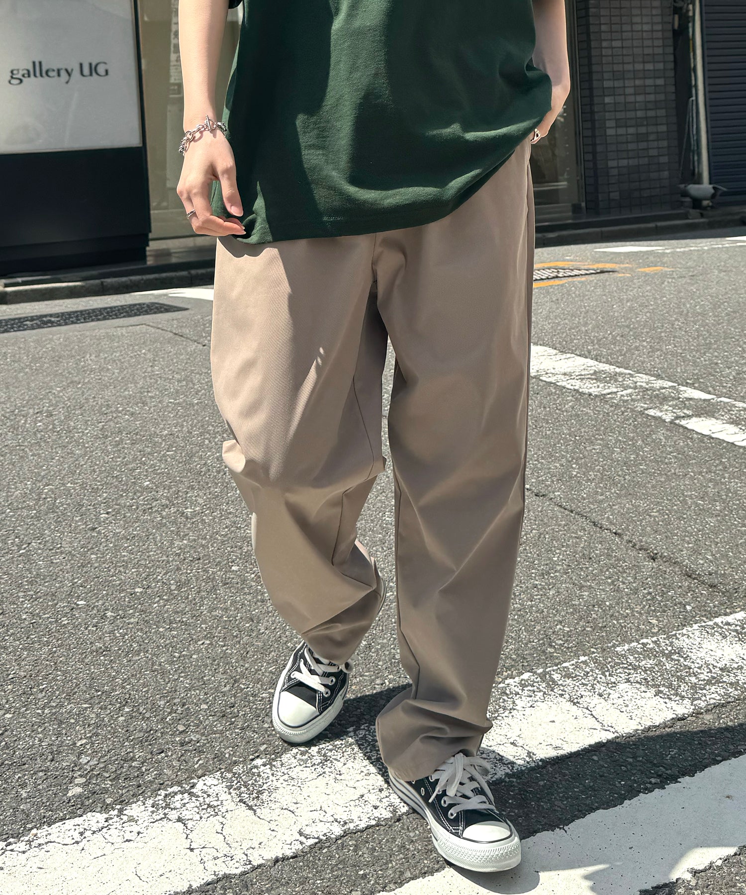 25SS ワイドテーパード リラックスイージー カラーシェフパンツ