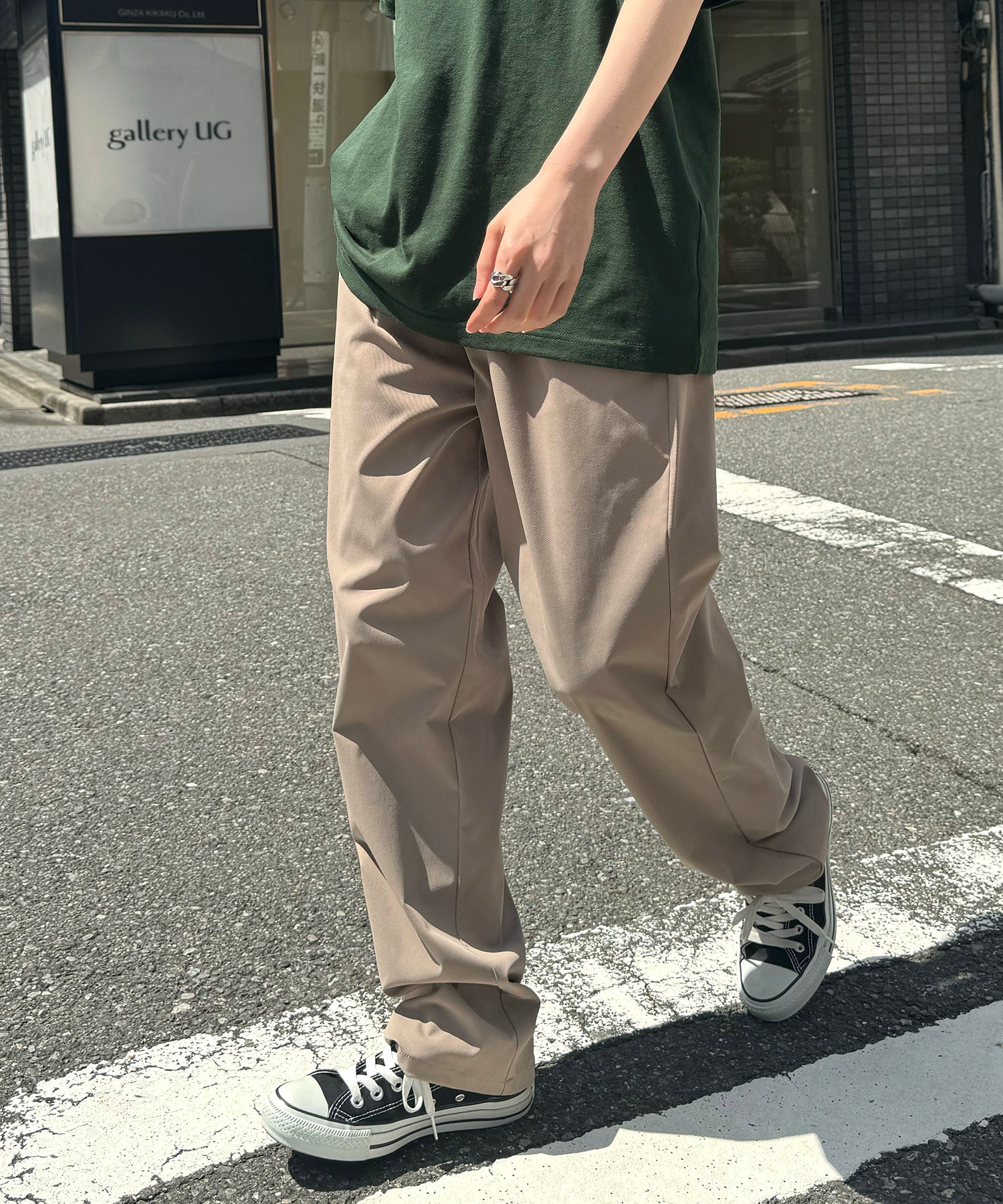 25SS ワイドテーパード リラックスイージー カラーシェフパンツ