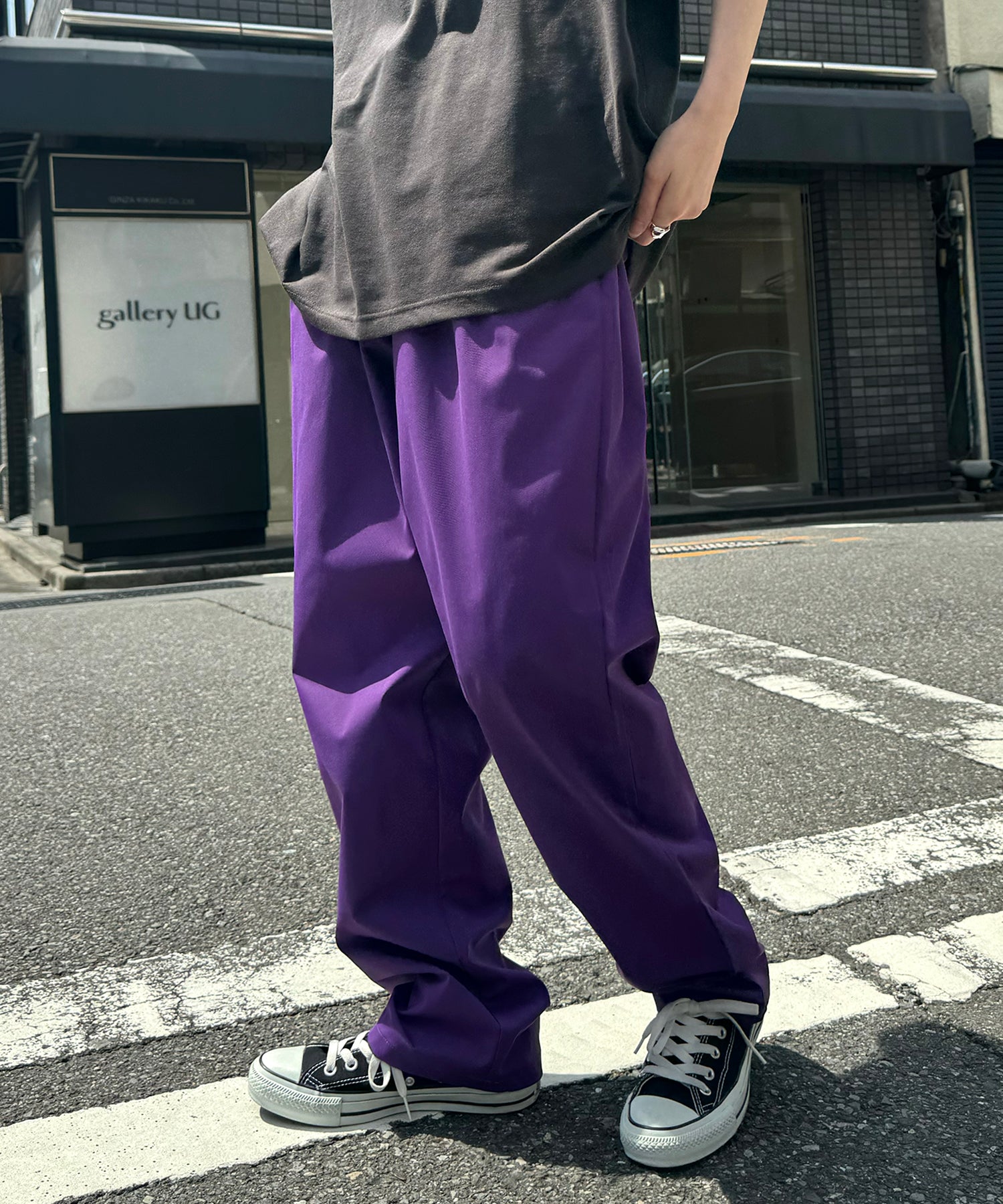 25SS ワイドテーパード リラックスイージー カラーシェフパンツ