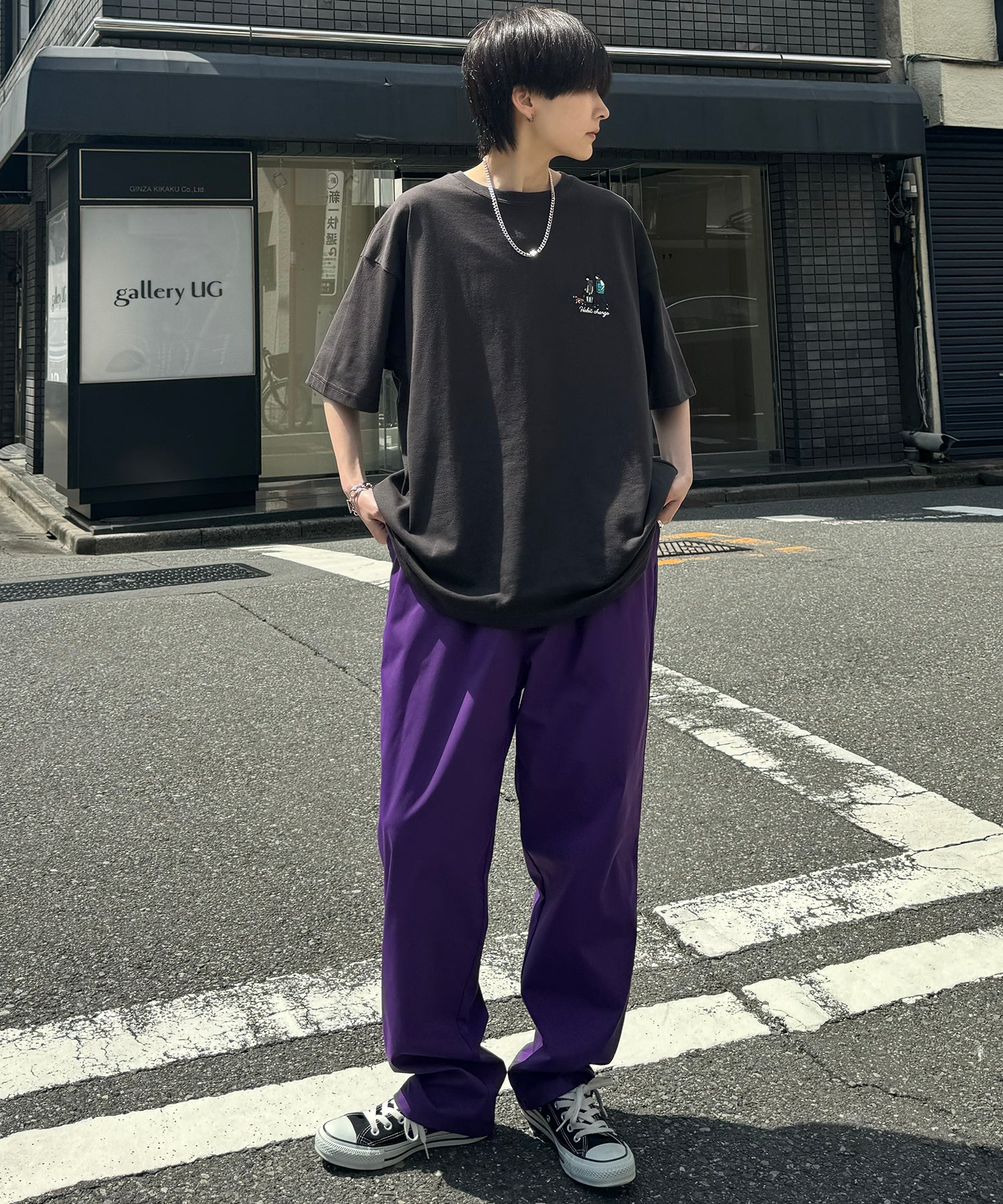 25SS ワイドテーパード リラックスイージー カラーシェフパンツ