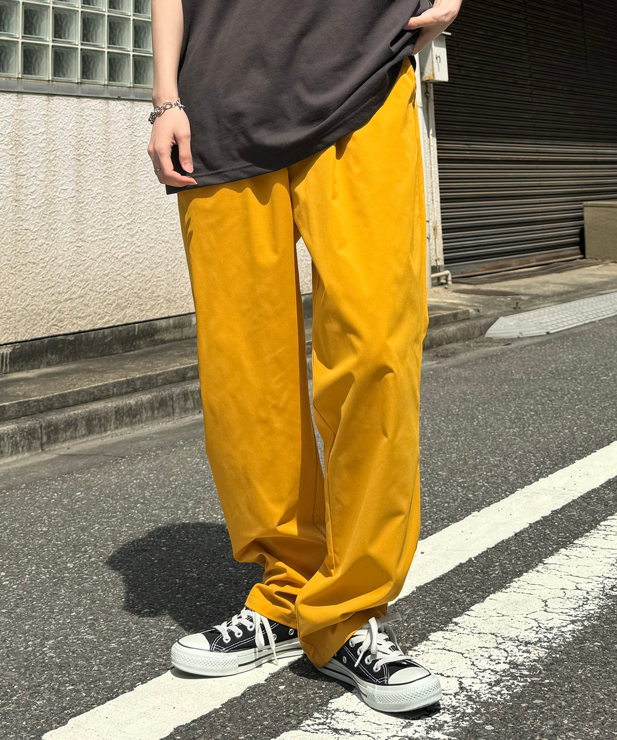 25SS ワイドテーパード リラックスイージー カラーシェフパンツ