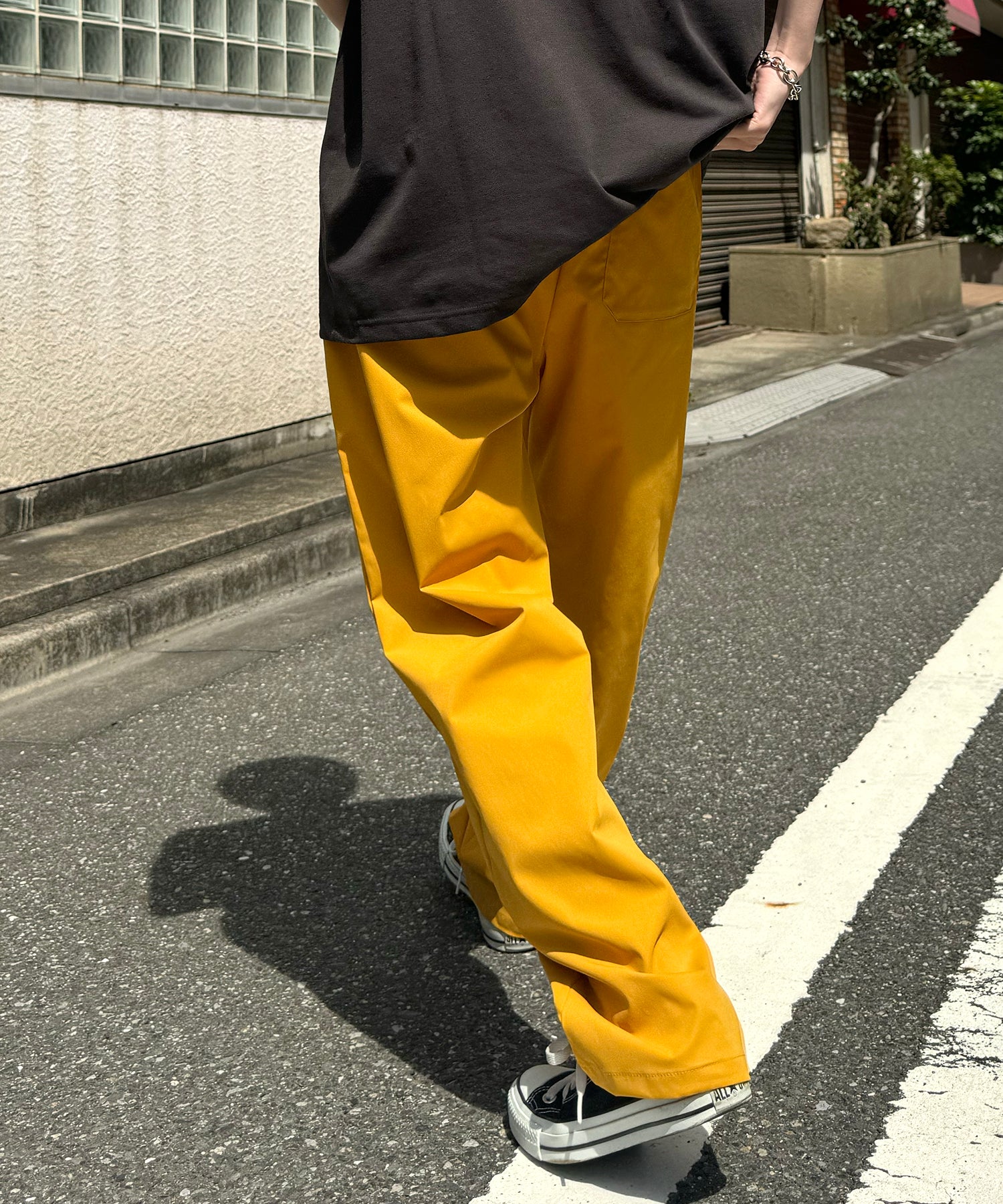 25SS ワイドテーパード リラックスイージー カラーシェフパンツ