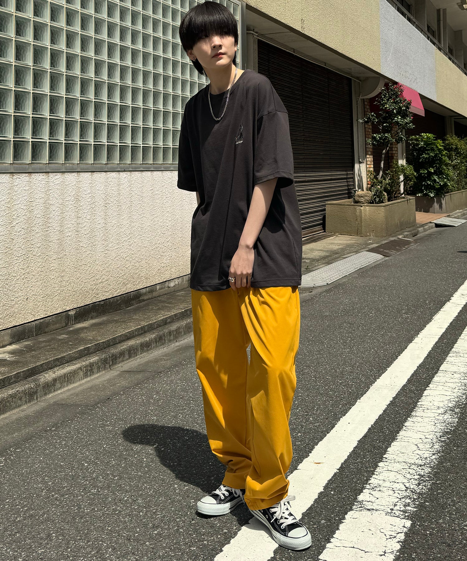 25SS ワイドテーパード リラックスイージー カラーシェフパンツ