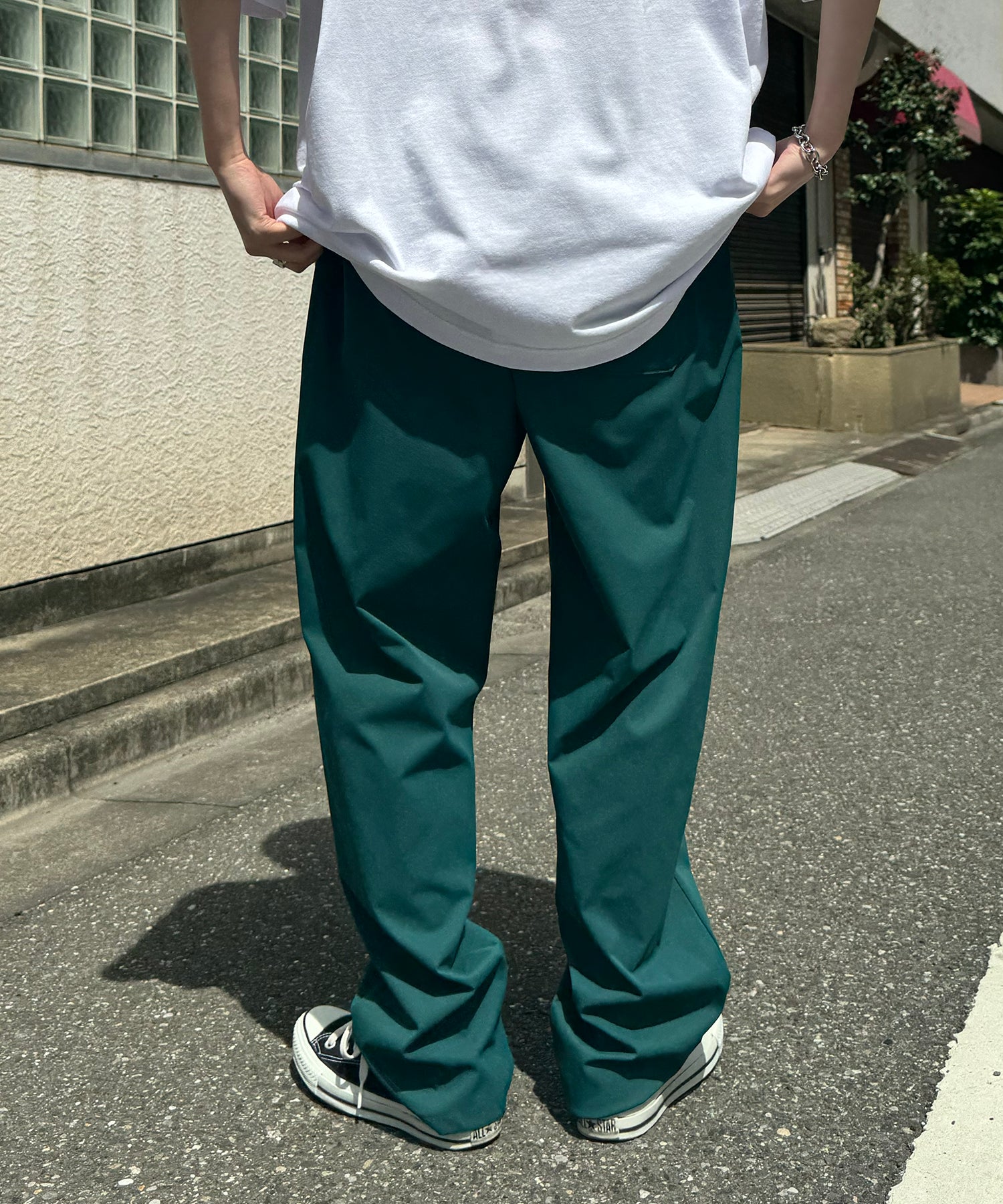 25SS ワイドテーパード リラックスイージー カラーシェフパンツ