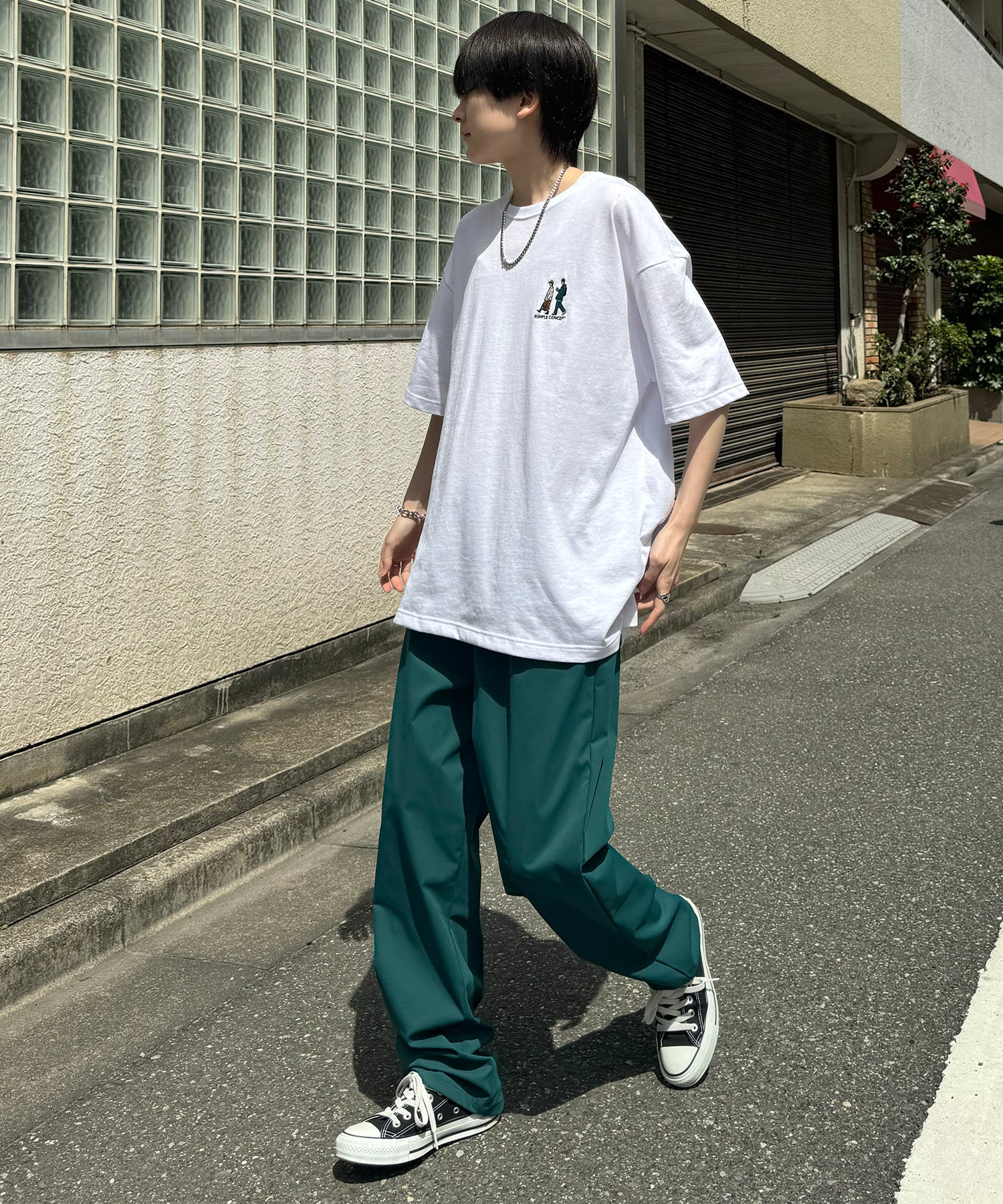 25SS ワイドテーパード リラックスイージー カラーシェフパンツ