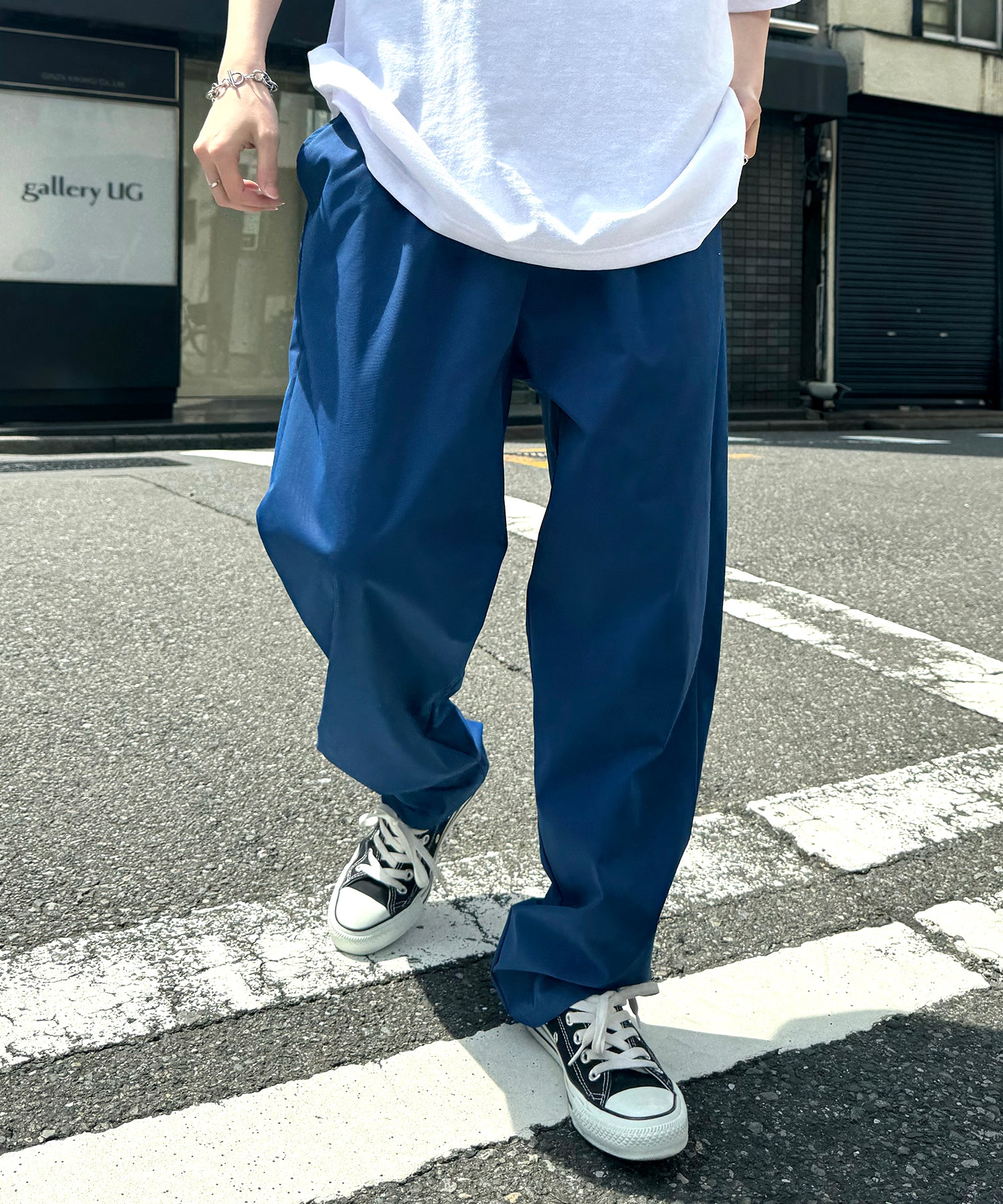 25SS ワイドテーパード リラックスイージー カラーシェフパンツ