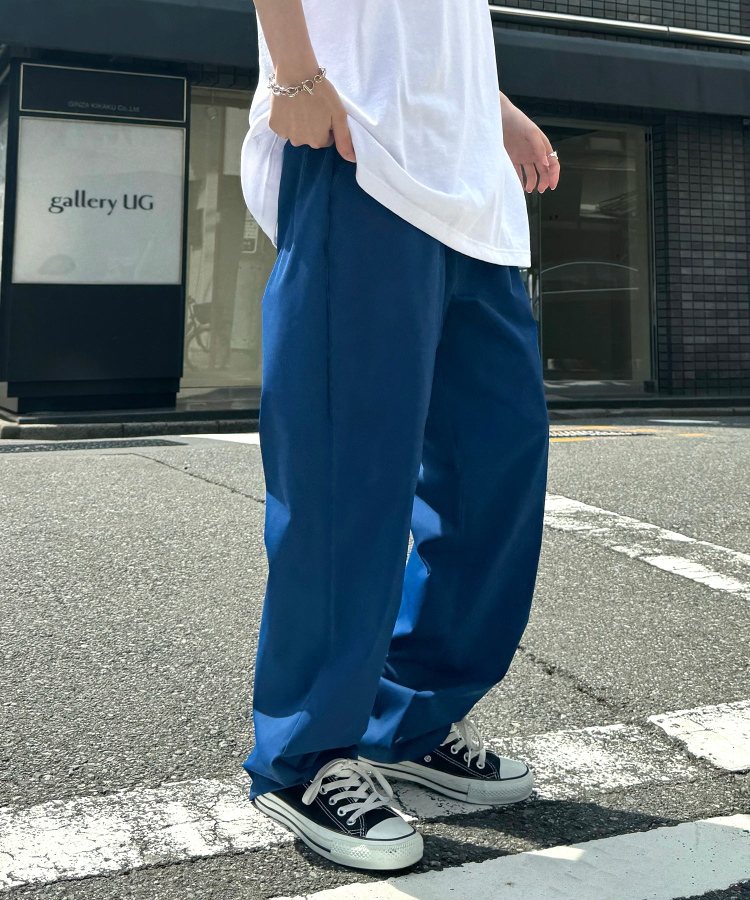 25SS ワイドテーパード リラックスイージー カラーシェフパンツ