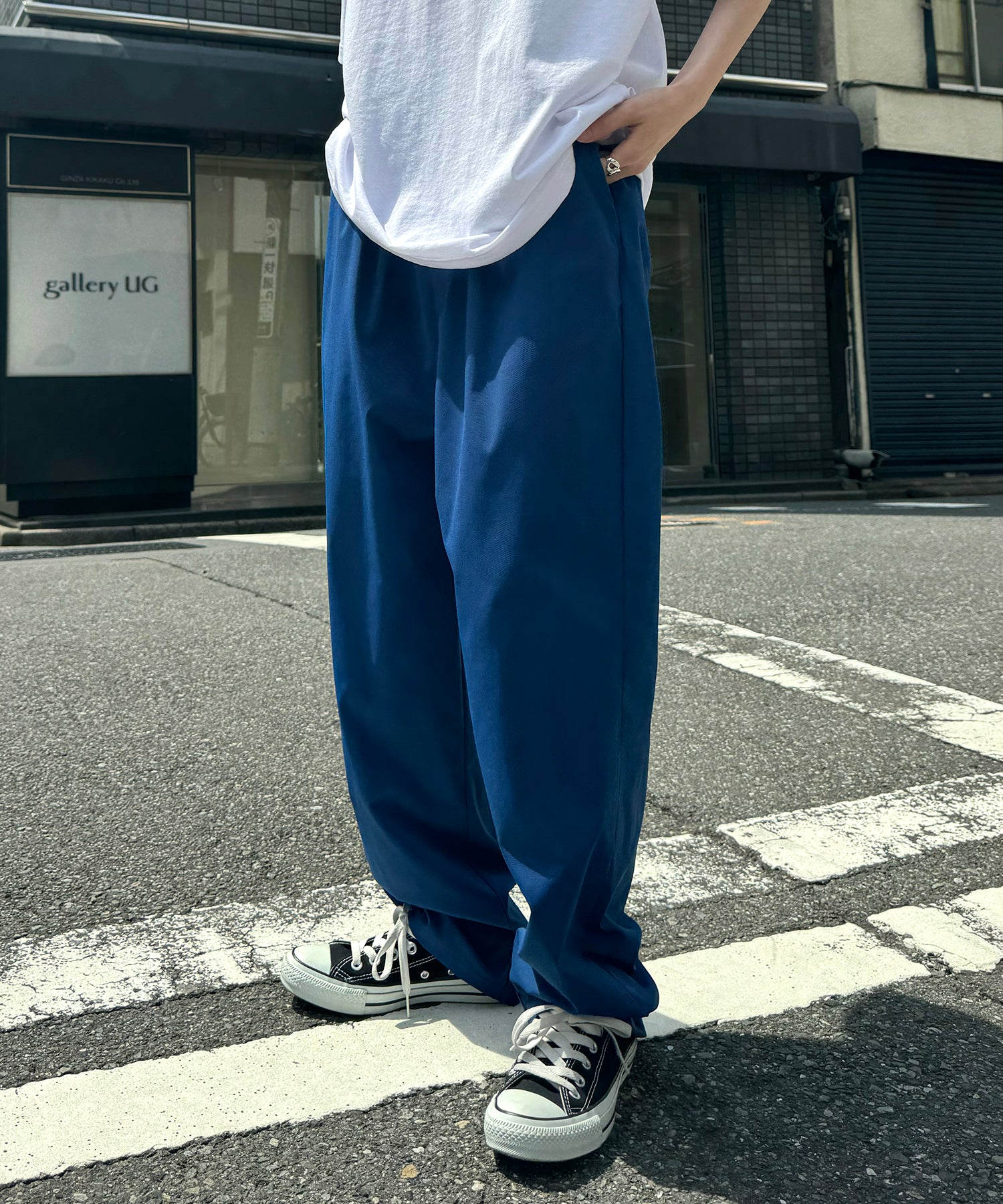 25SS ワイドテーパード リラックスイージー カラーシェフパンツ