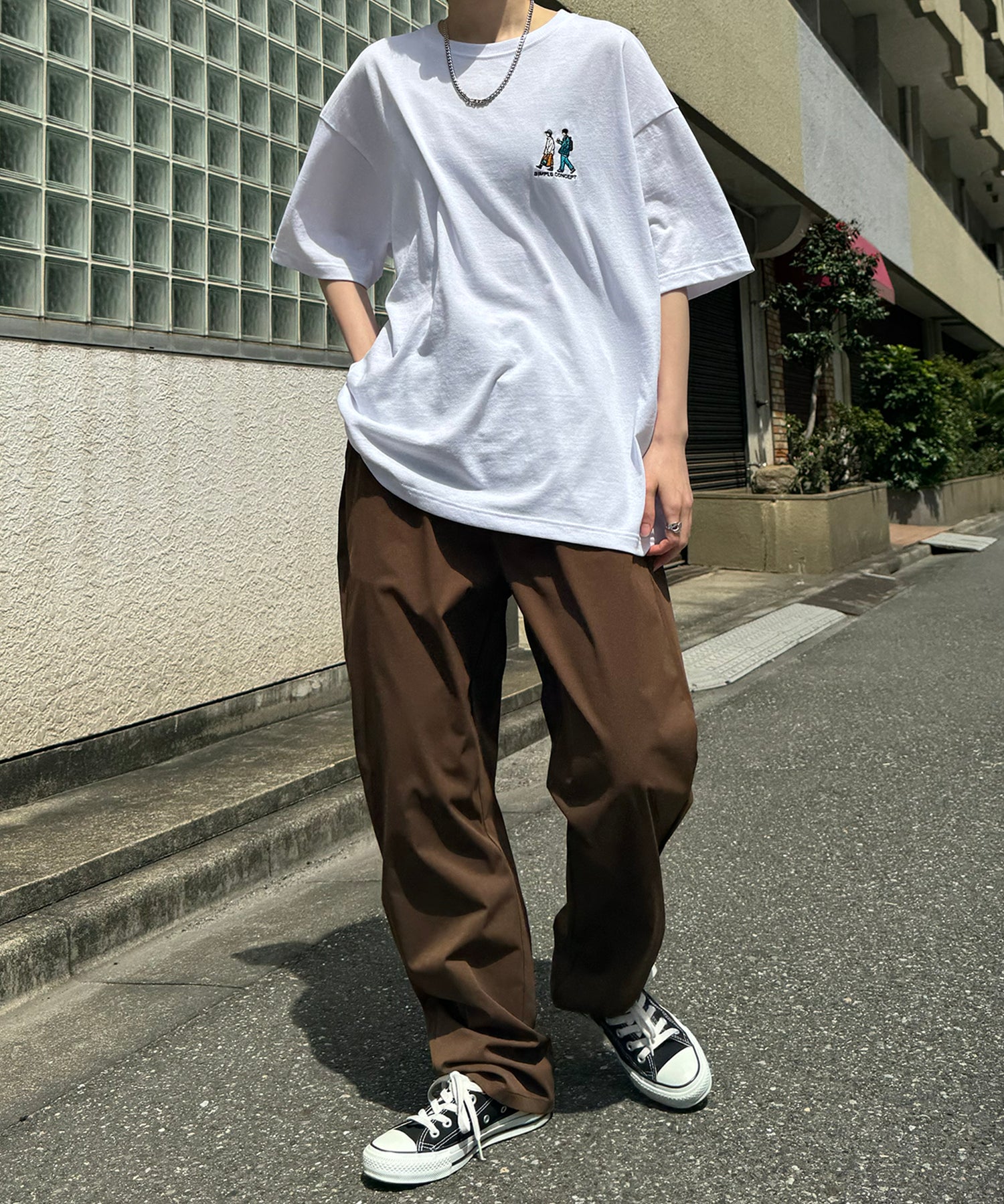 25SS ワイドテーパード リラックスイージー カラーシェフパンツ