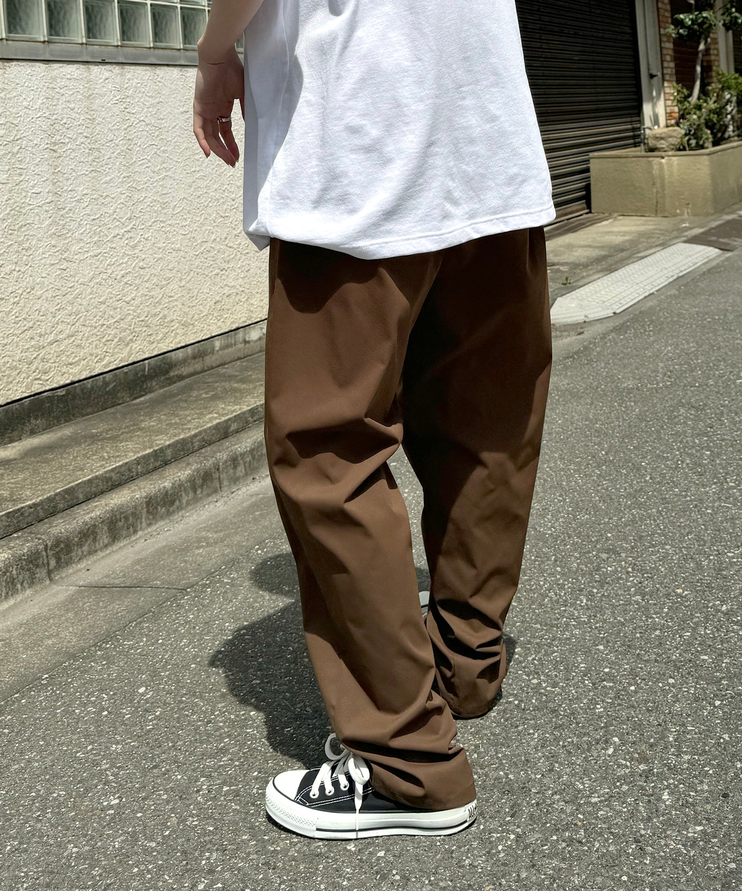 25SS ワイドテーパード リラックスイージー カラーシェフパンツ