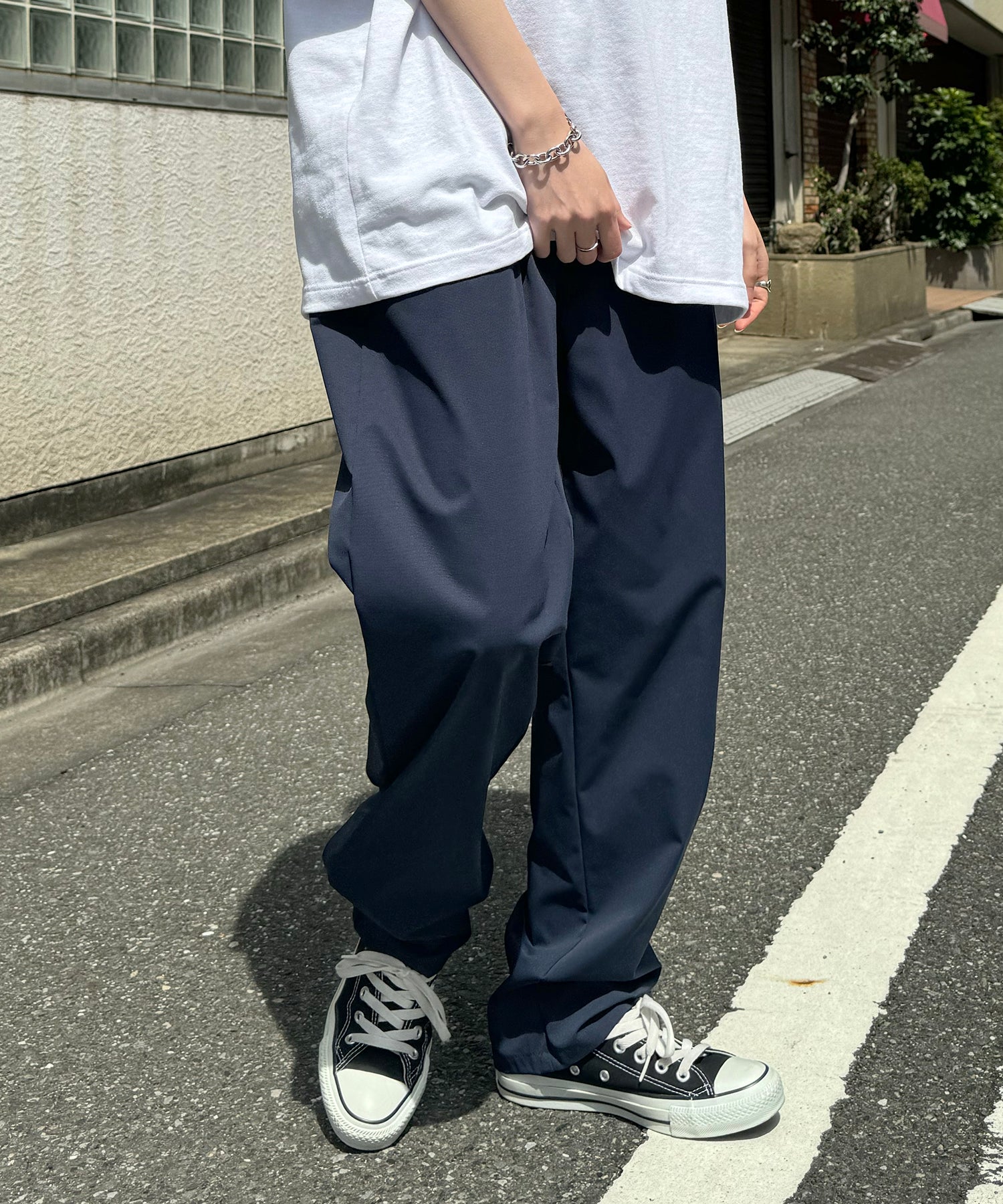 25SS ワイドテーパード リラックスイージー カラーシェフパンツ