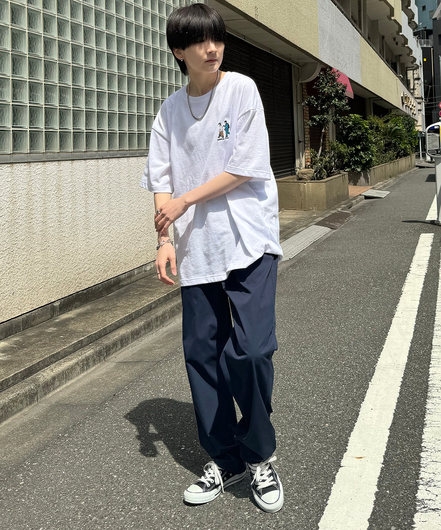 25SS ワイドテーパード リラックスイージー カラーシェフパンツ