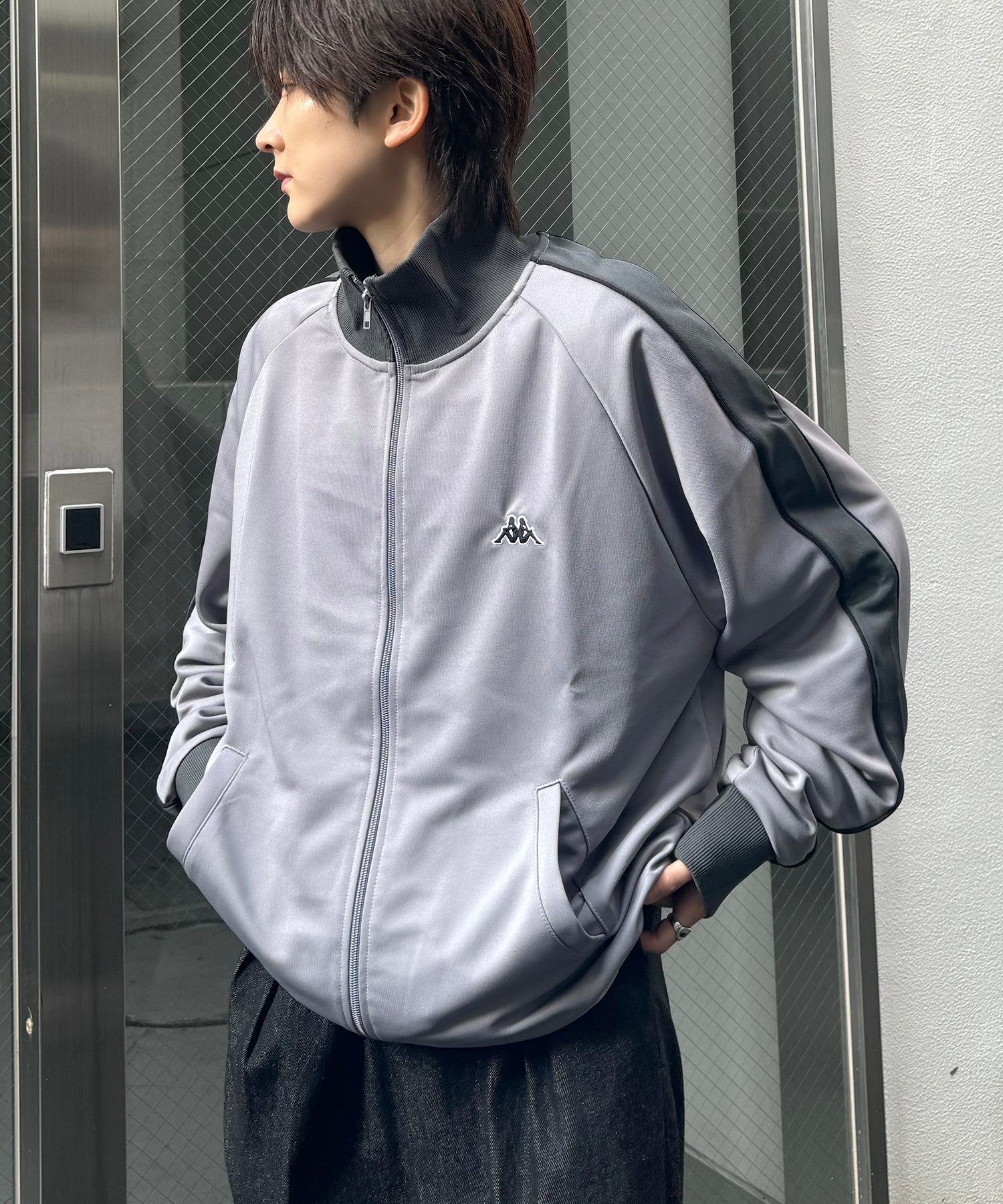 24AW 新色追加 【KAPPA】WEB限定 袖ラインジャージ トラックジャケット