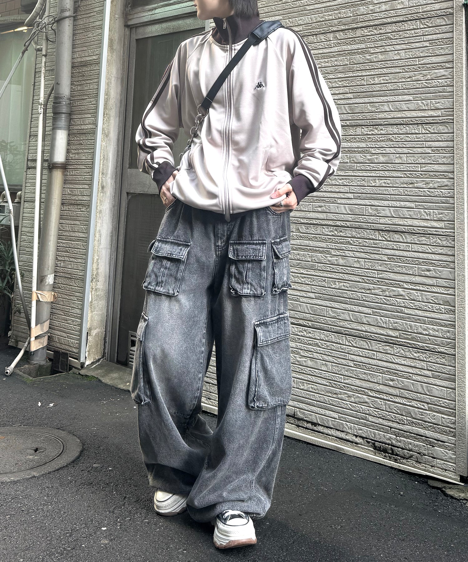 24AW 新色追加 【KAPPA】WEB限定 袖ラインジャージ トラックジャケット
