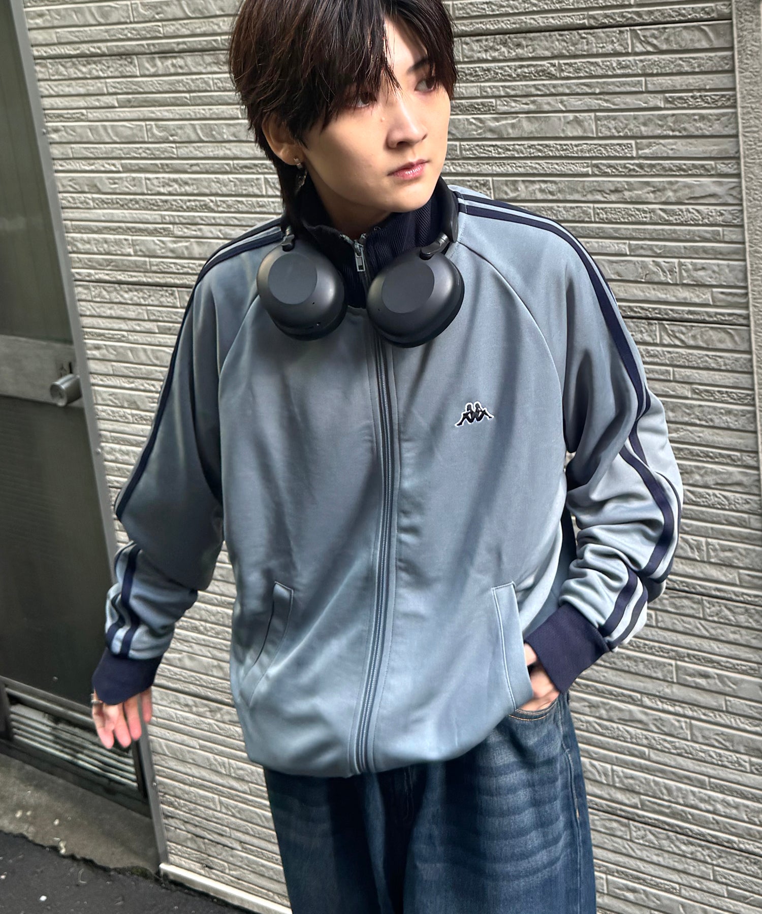 24AW 新色追加 【KAPPA】WEB限定 袖ラインジャージ トラックジャケット