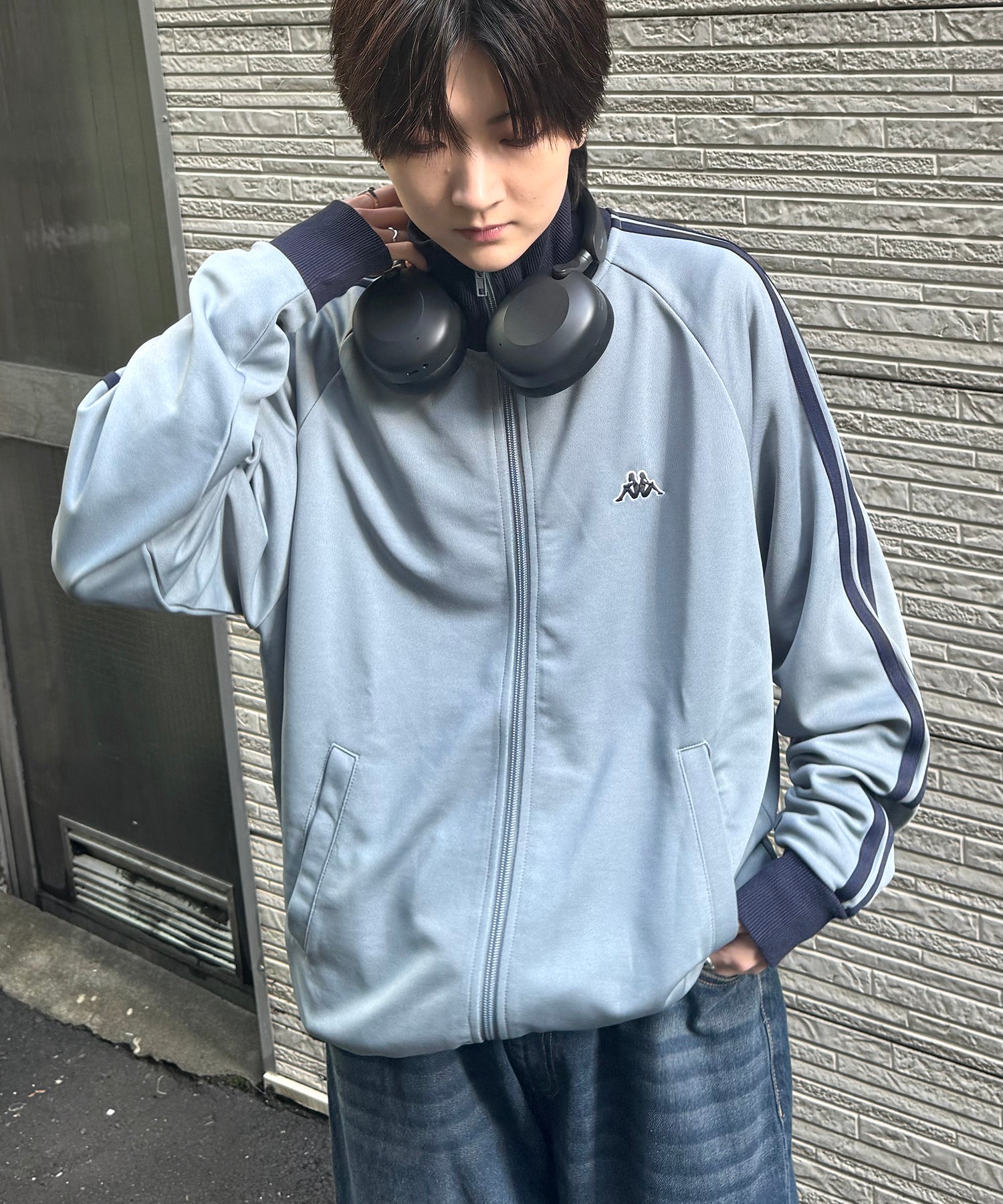 24AW 新色追加 【KAPPA】WEB限定 袖ラインジャージ トラックジャケット