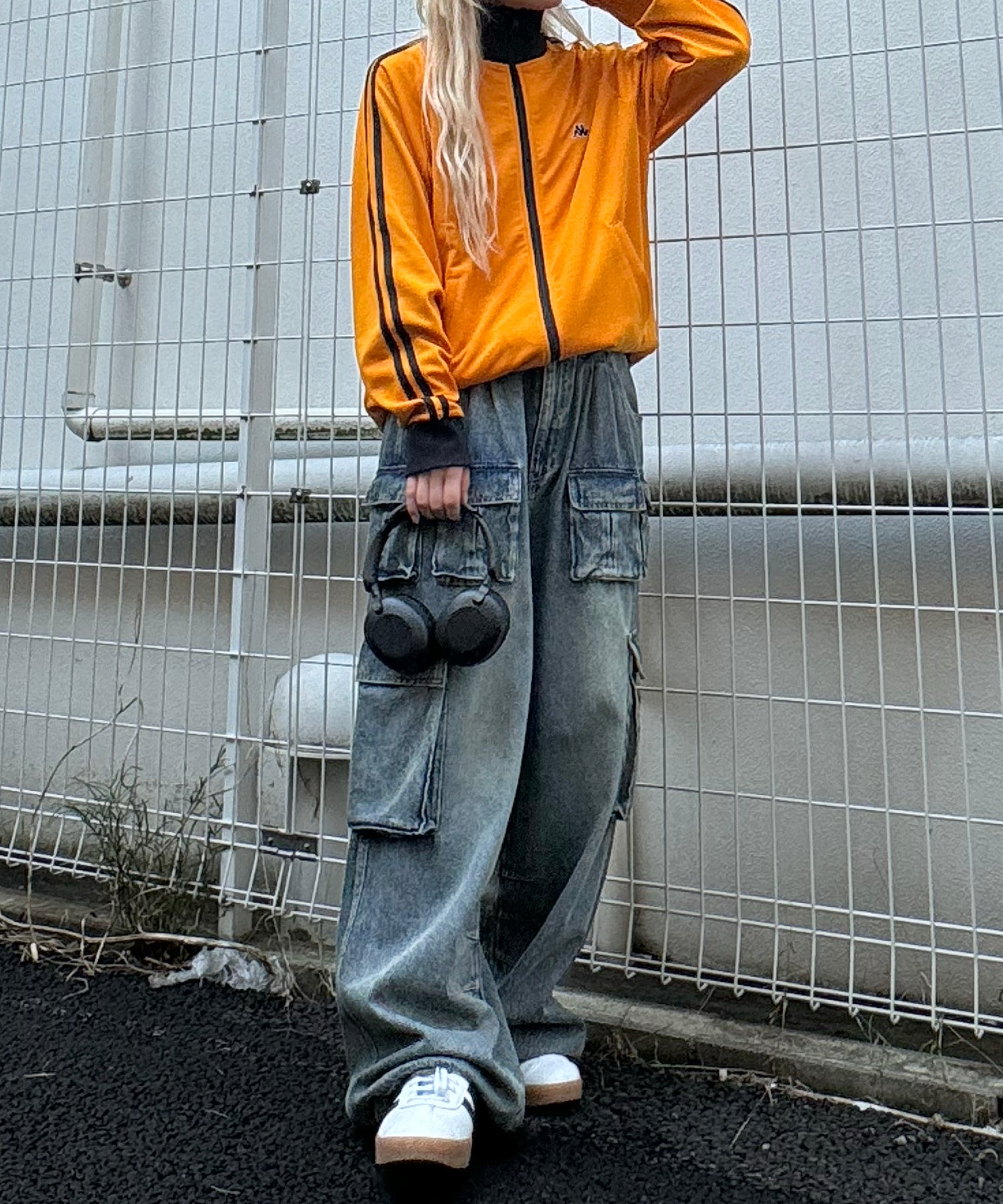 24AW 新色追加 【KAPPA】WEB限定 袖ラインジャージ トラックジャケット