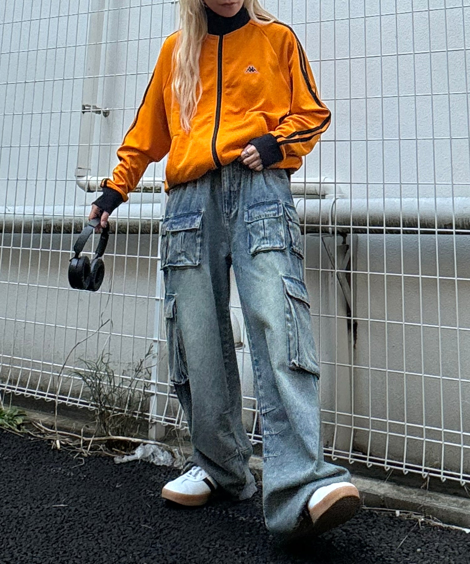 24AW 新色追加 【KAPPA】WEB限定 袖ラインジャージ トラックジャケット