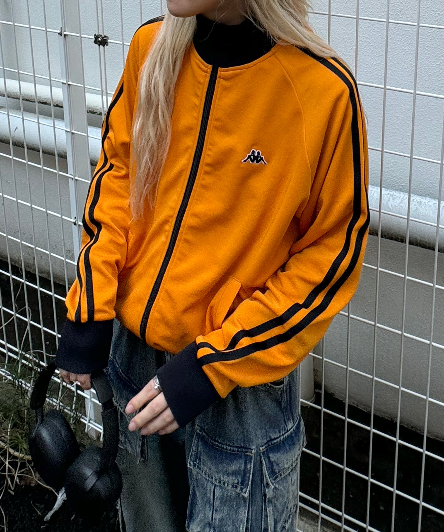 24AW 新色追加 【KAPPA】WEB限定 袖ラインジャージ トラックジャケット