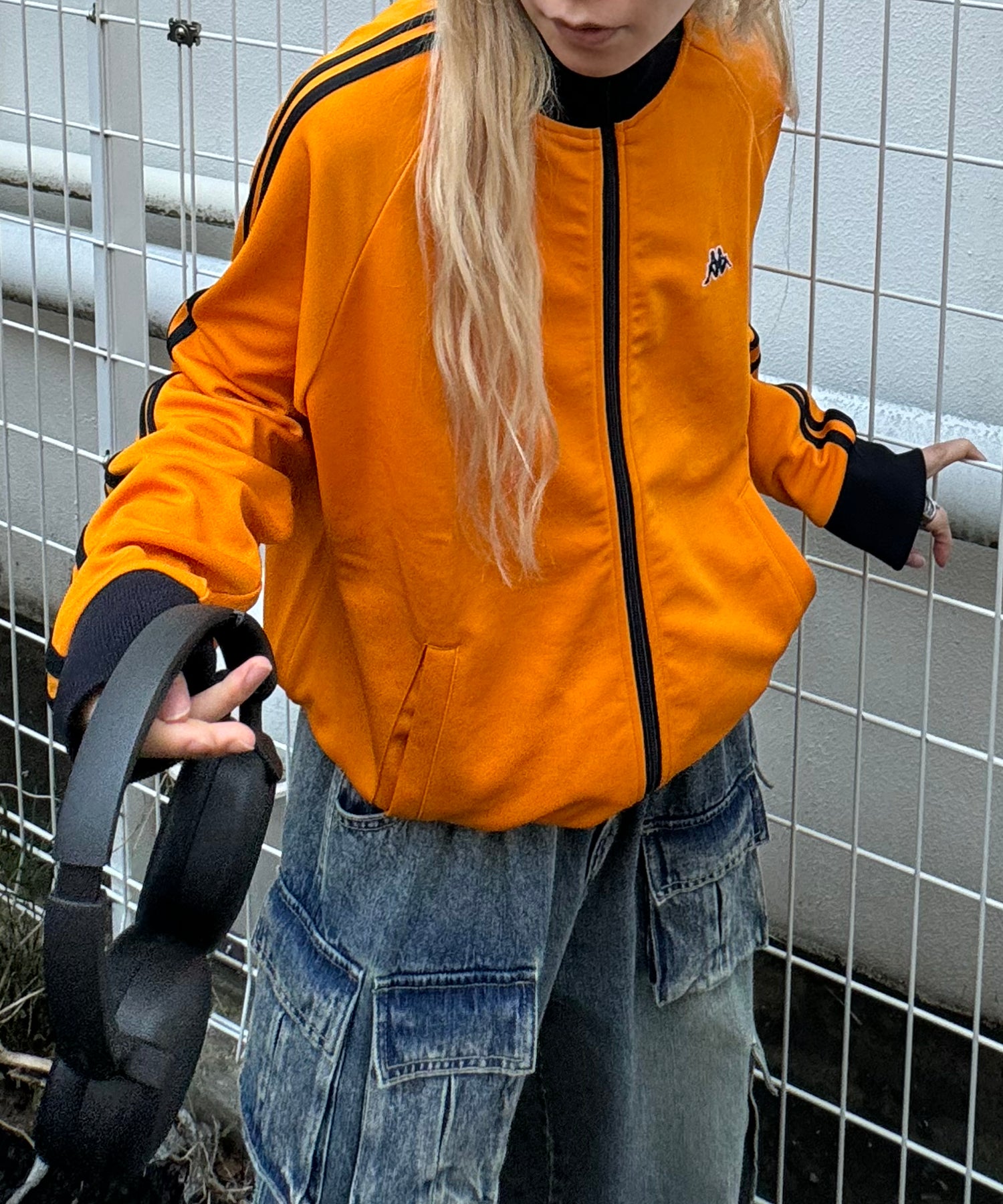 24AW 新色追加 【KAPPA】WEB限定 袖ラインジャージ トラックジャケット