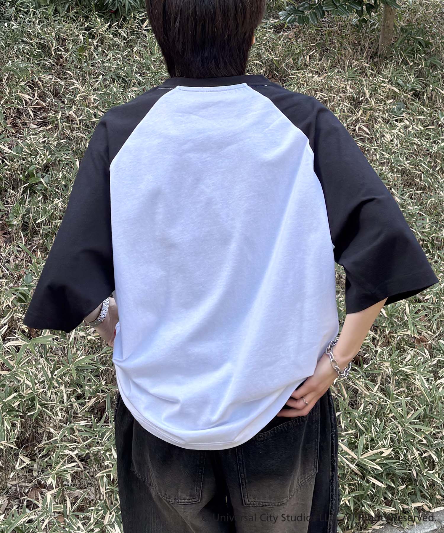 25SS【JAWS / ジョーズ】retro movie ヴィンテージライク レトロ映画半袖Tシャツ