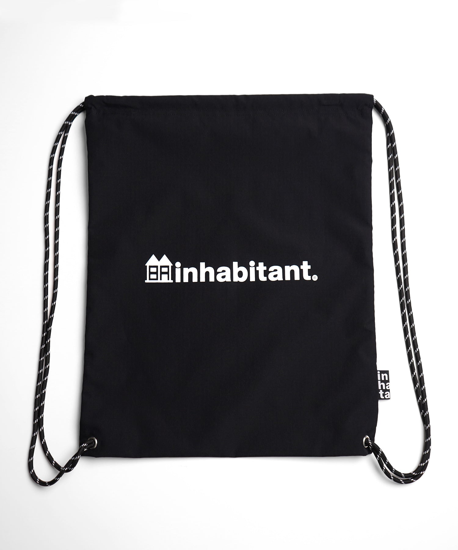 25SS【INHABITANT】ワンポイント ブランドロゴプリント ベーシック ナップザック