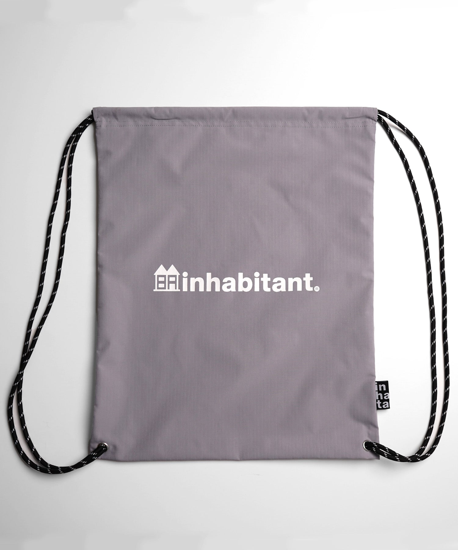 25SS【INHABITANT】ワンポイント ブランドロゴプリント ベーシック ナップザック
