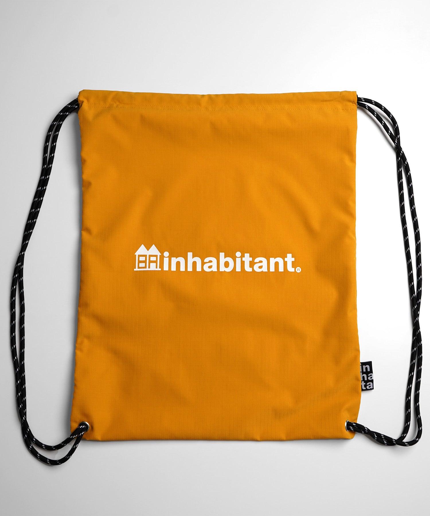 25SS【INHABITANT】ワンポイント ブランドロゴプリント ベーシック ナップザック